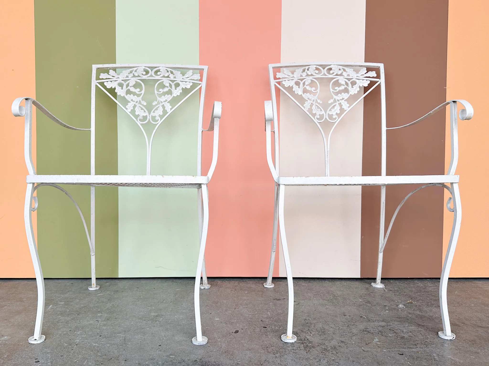 1950s Russell Woodard Wrought Iron Dining Set - Image 29
