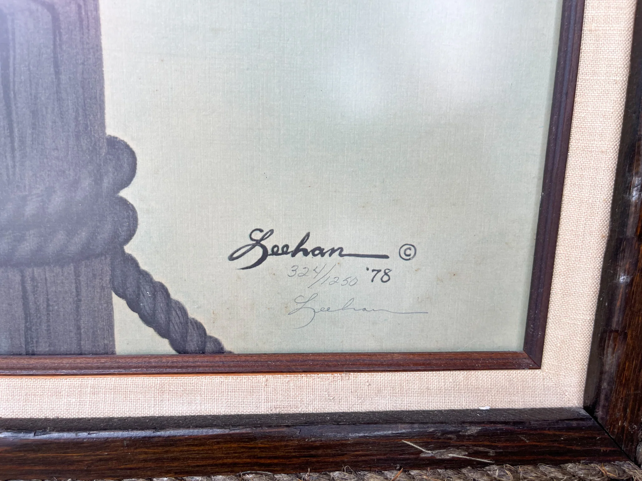 1970s Pelican Art Signed Leehan - Image 6