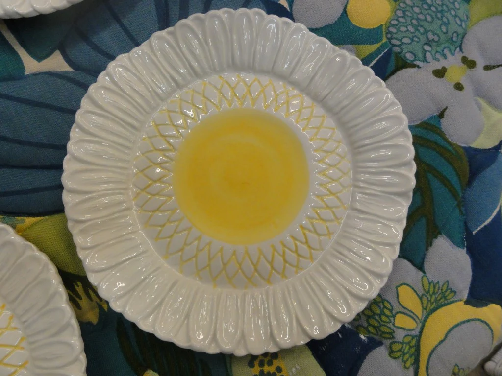 8 Italian Meiselma k/ 2093 Imports Daisy Plates - Image 5