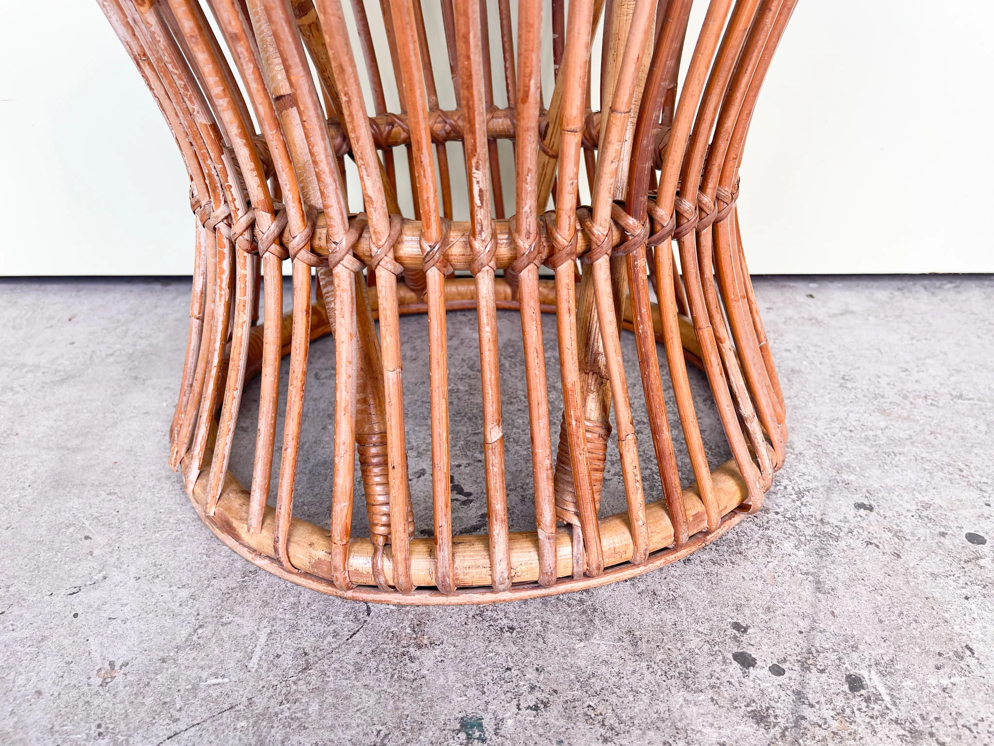 Albini Style Rattan Side Table - Image 6