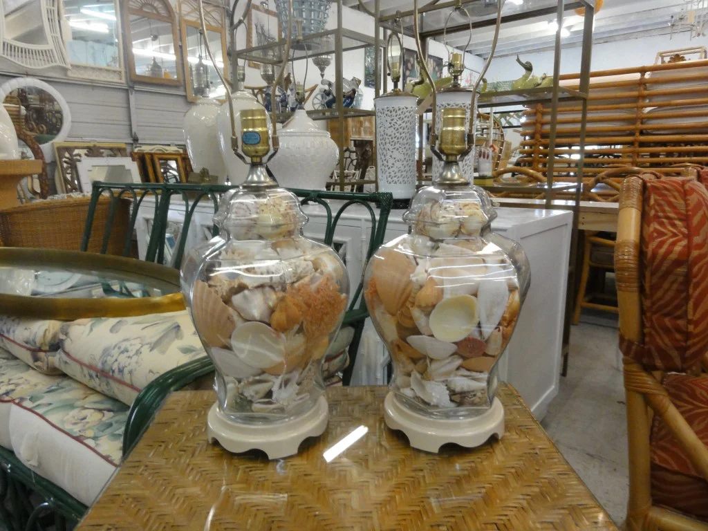 Amazing Sea Shell Ginger Jar Lamps - Image 4