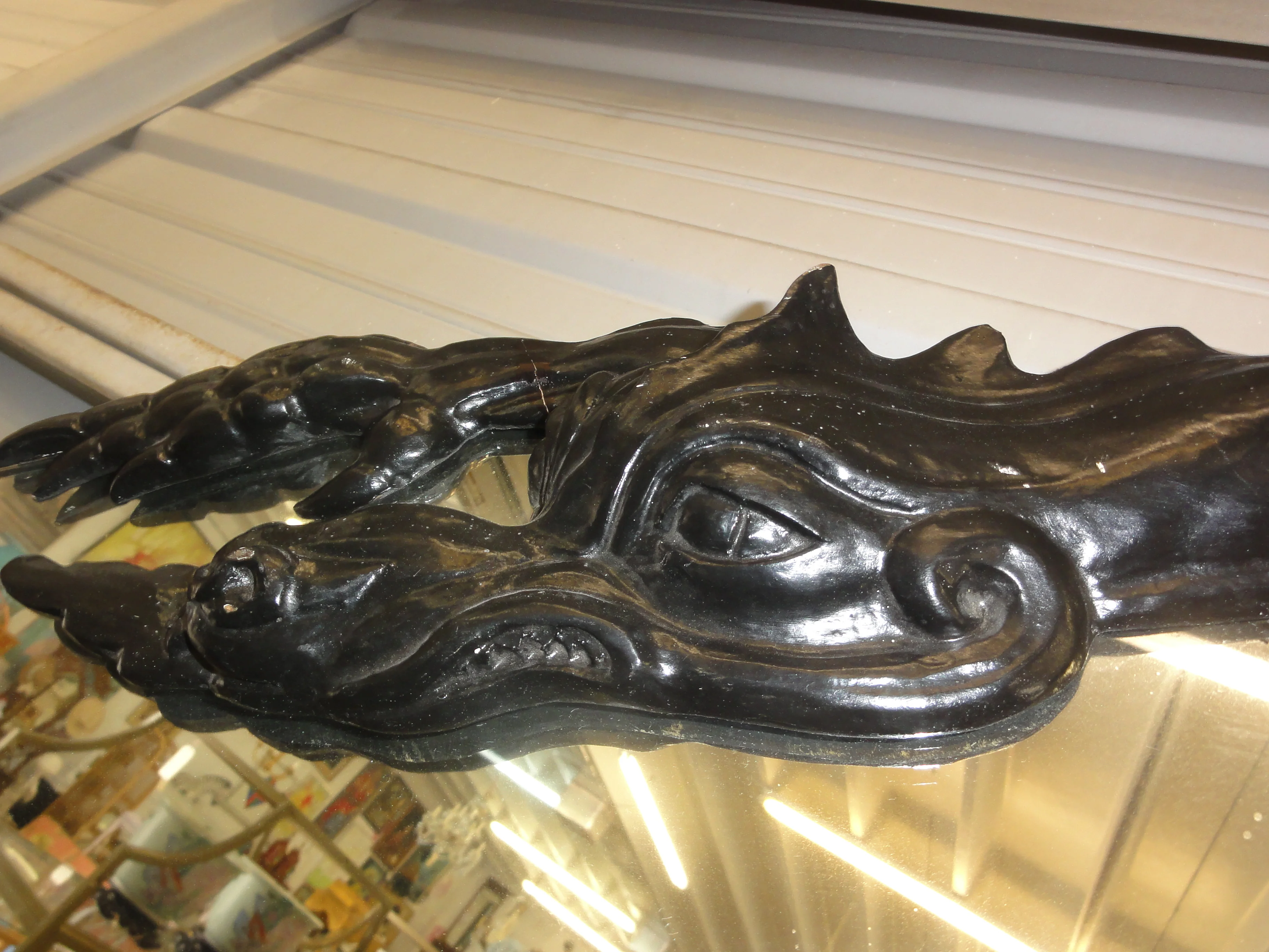 Asian Inspired Dragon Mirror - Image 3