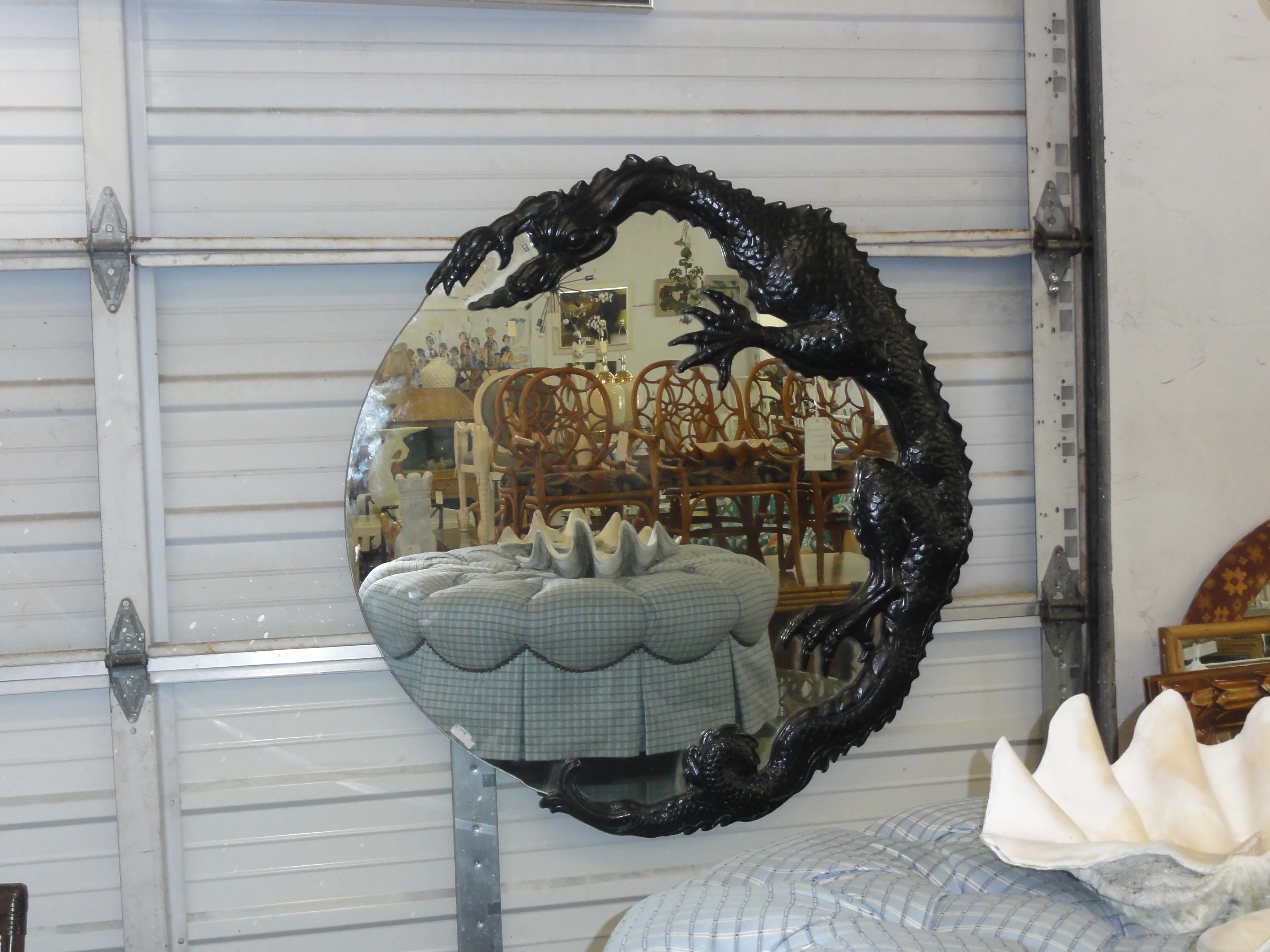 Asian Inspired Dragon Mirror - Image 7