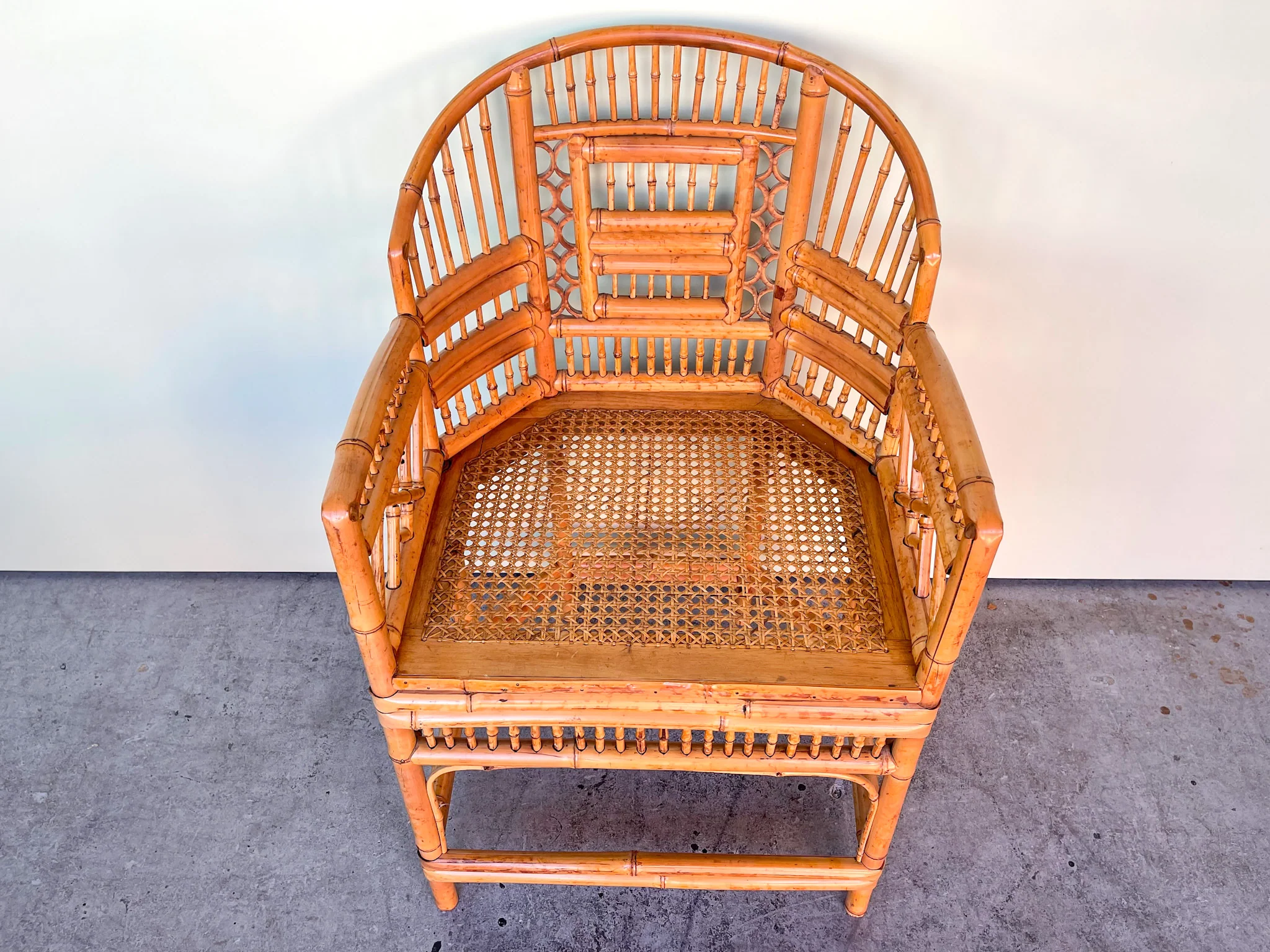 Bamboo and Cane Brighton Chair - Image 4