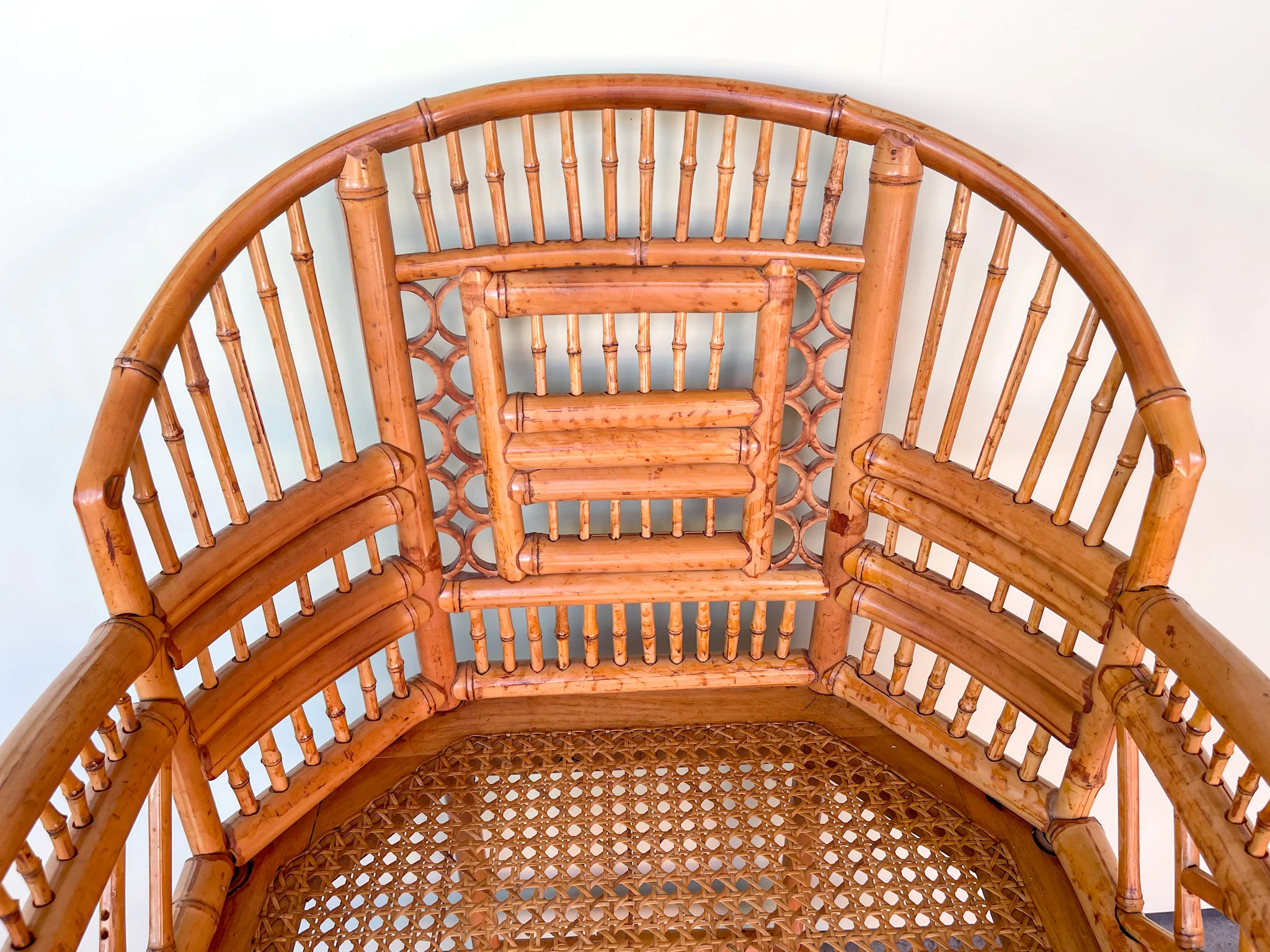 Bamboo and Cane Brighton Chair - Image 5