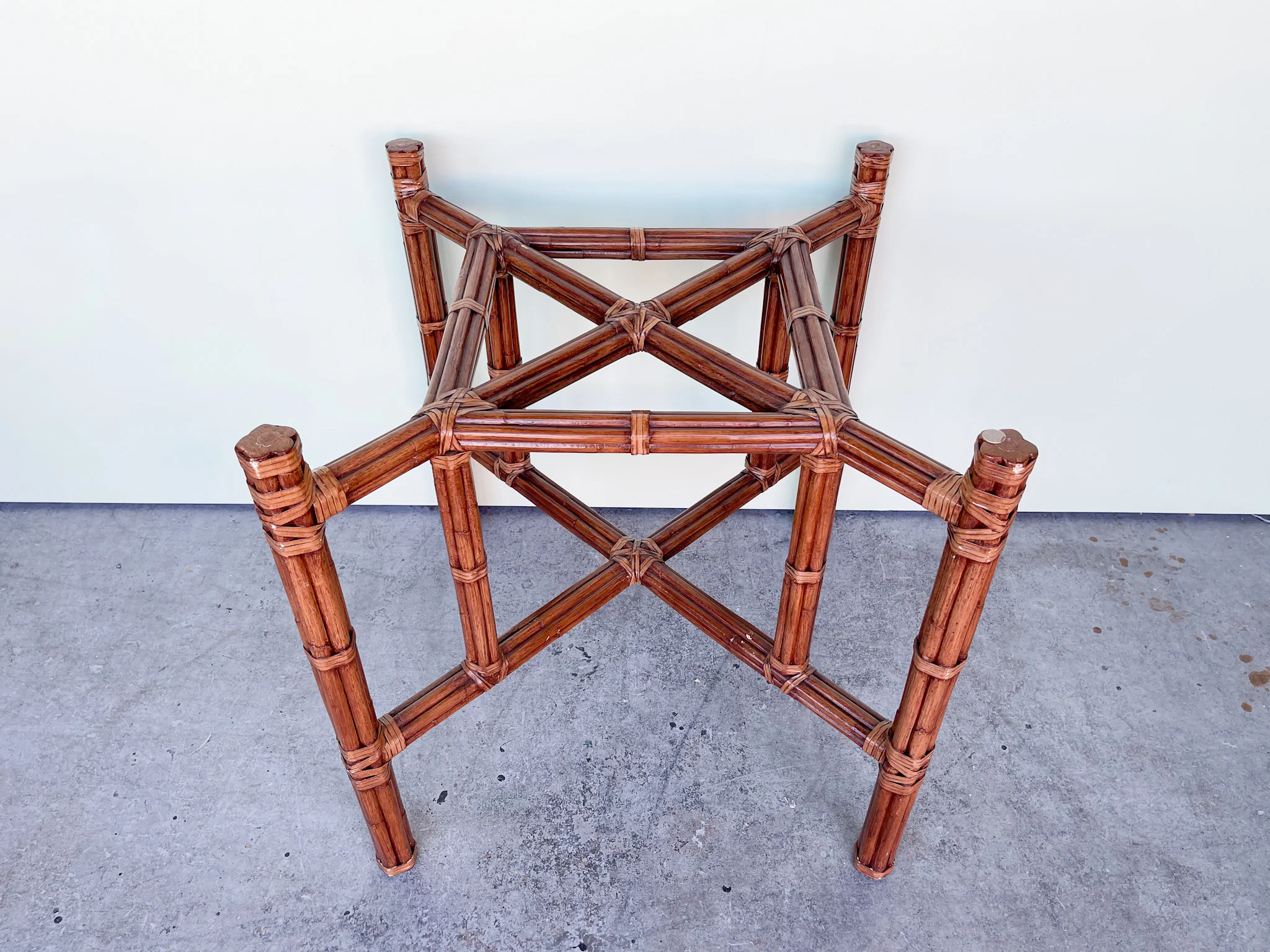 Bamboo McGuire Style Dining Table - Image 3