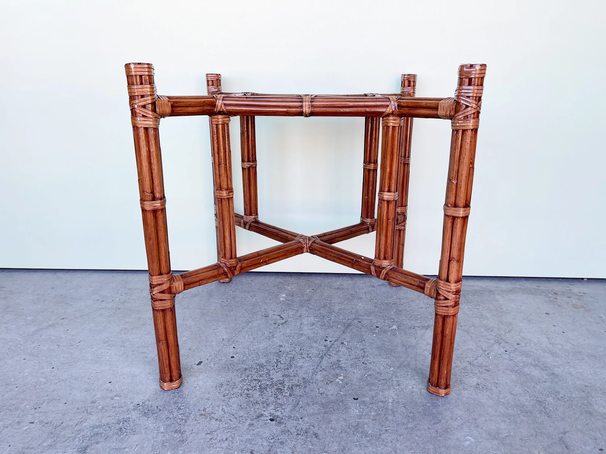Bamboo McGuire Style Dining Table - Image 5