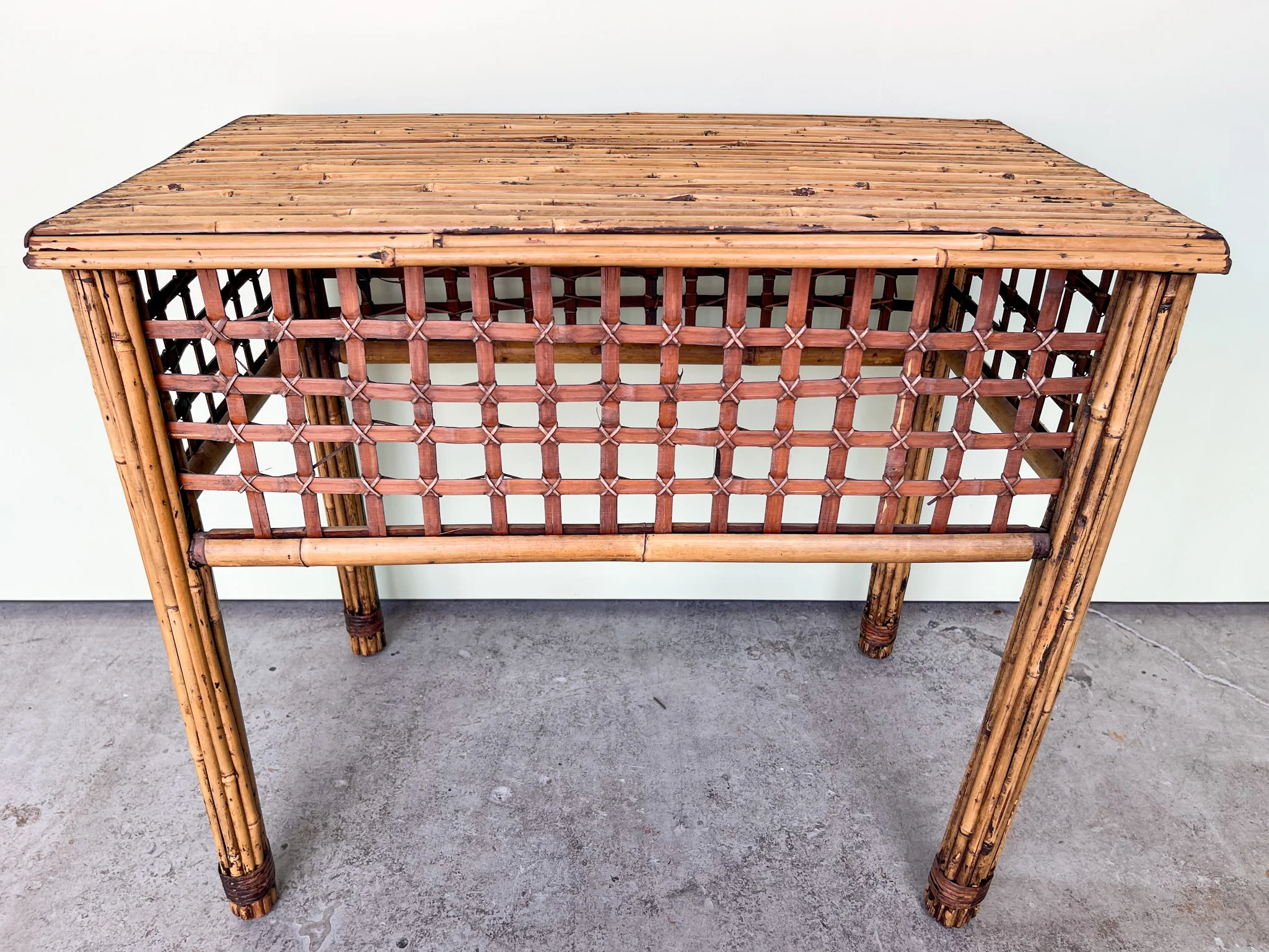 Bamboo End Table - Image 4