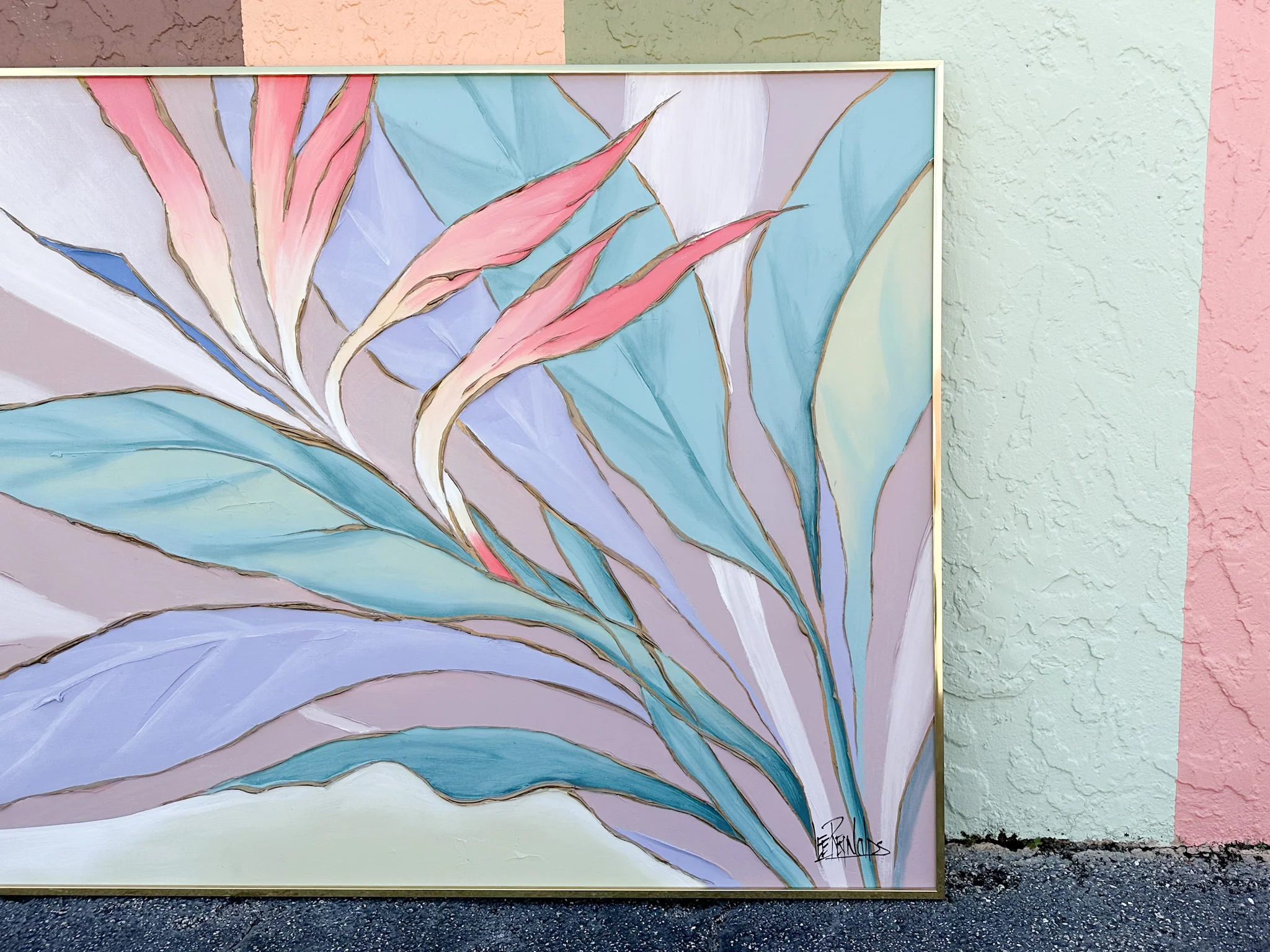 Bird of Paradise Original Art by Lee Reynolds - Image 3