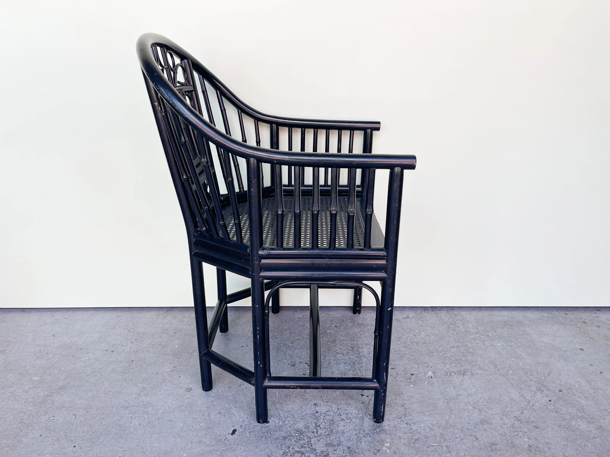Black Brighton Style Chair - Image 3
