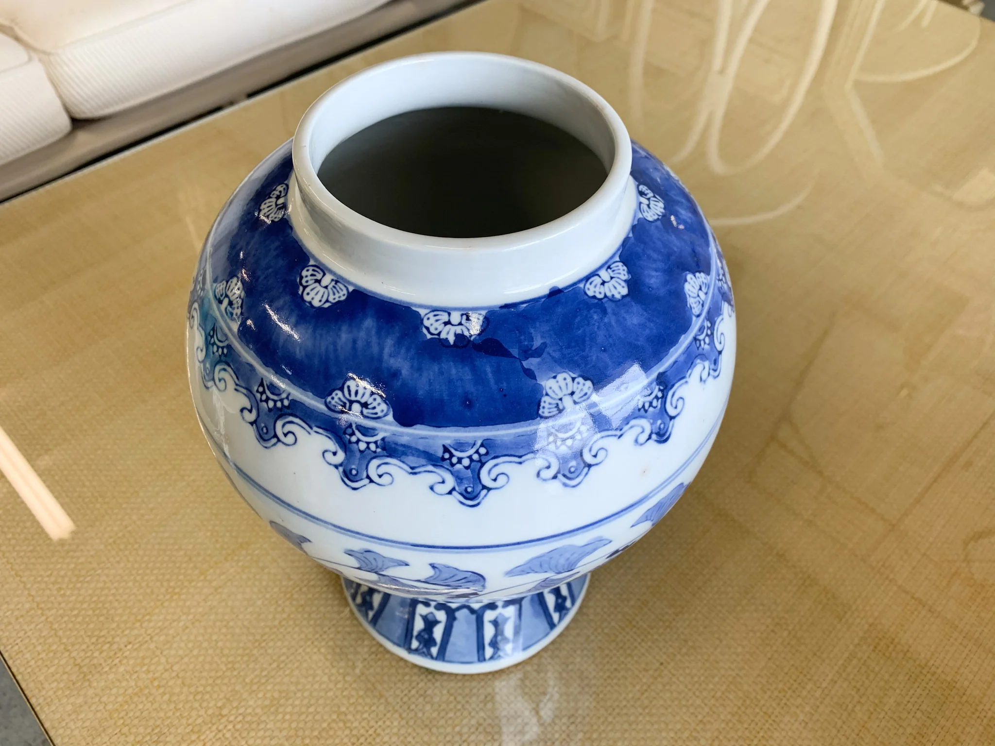 Blue and White Ginger Jar - Image 4