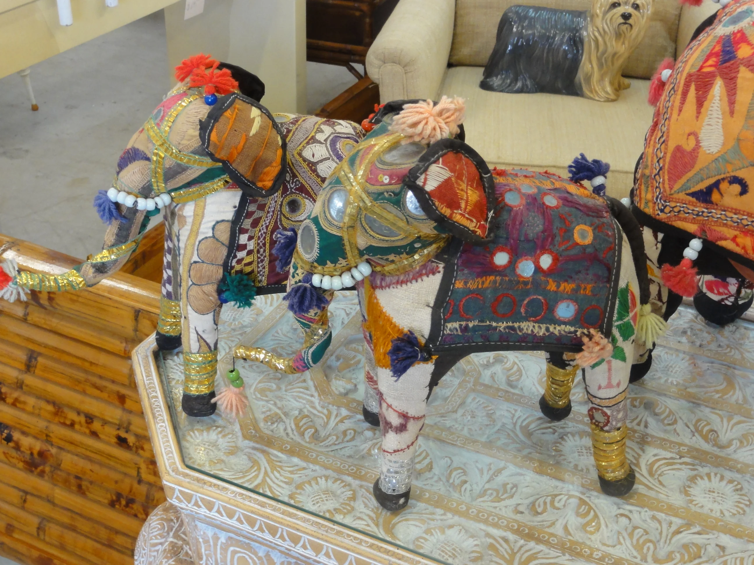 Boho Chic Suzani Elephant & Camel Family - Image 5