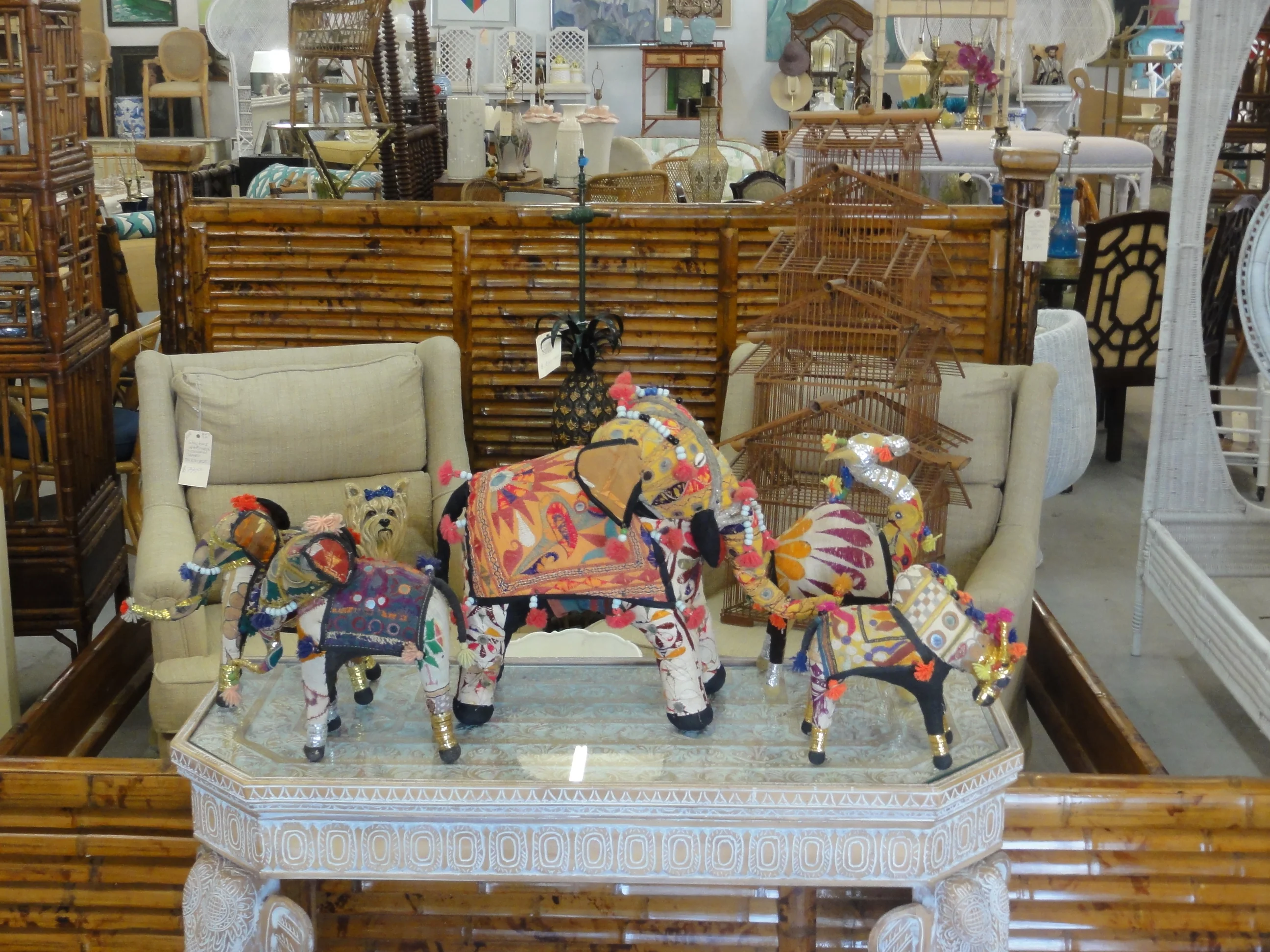 Boho Chic Suzani Elephant & Camel Family - Image 6