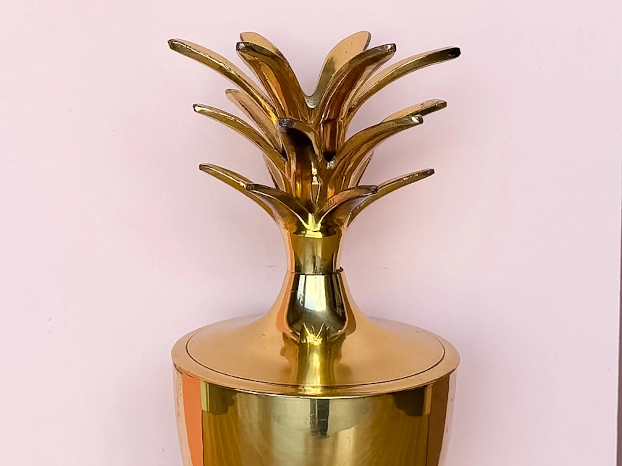 Brass Pineapple Ice Bucket - Image 4