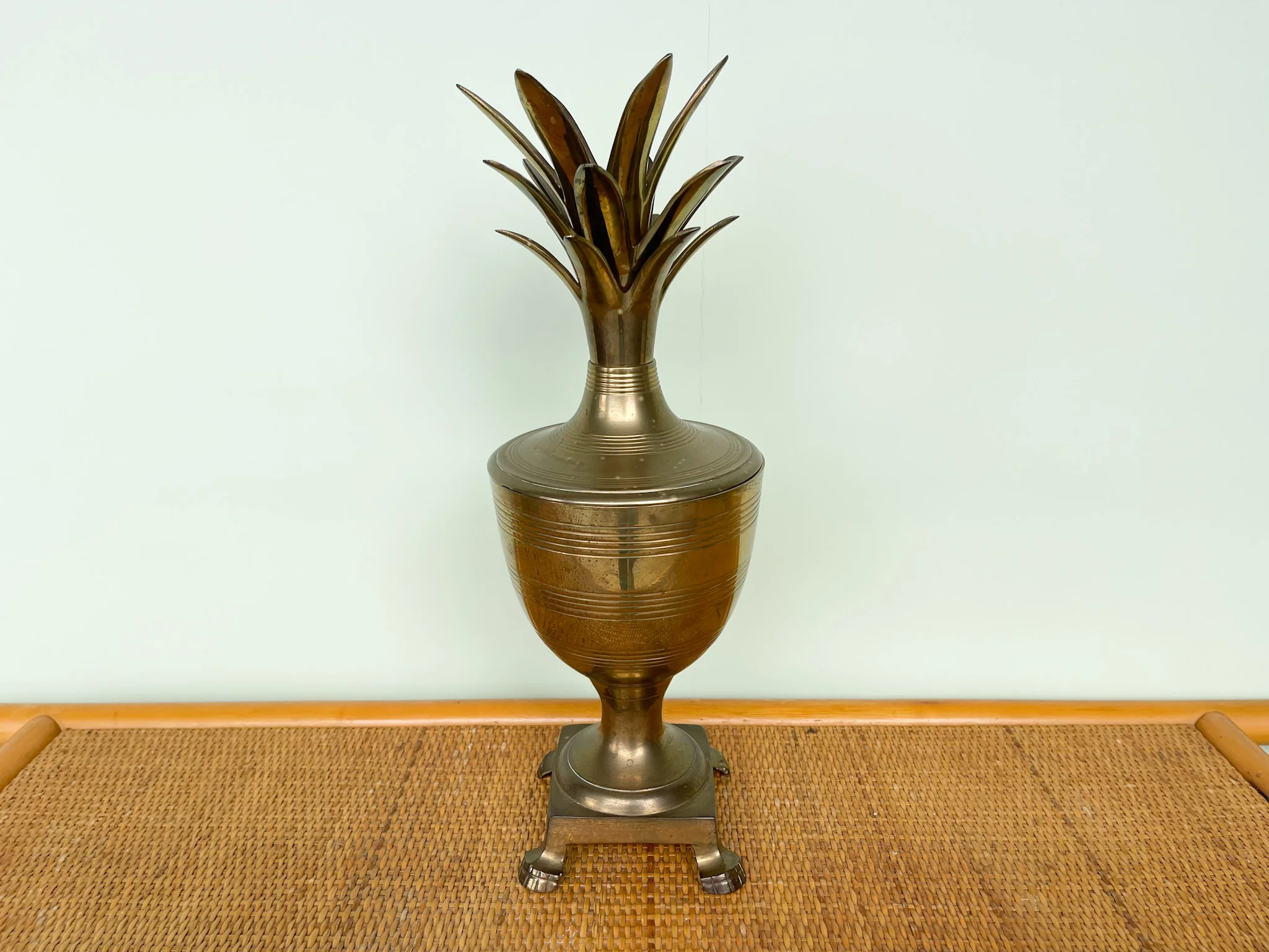 Brass Pineapple Urn