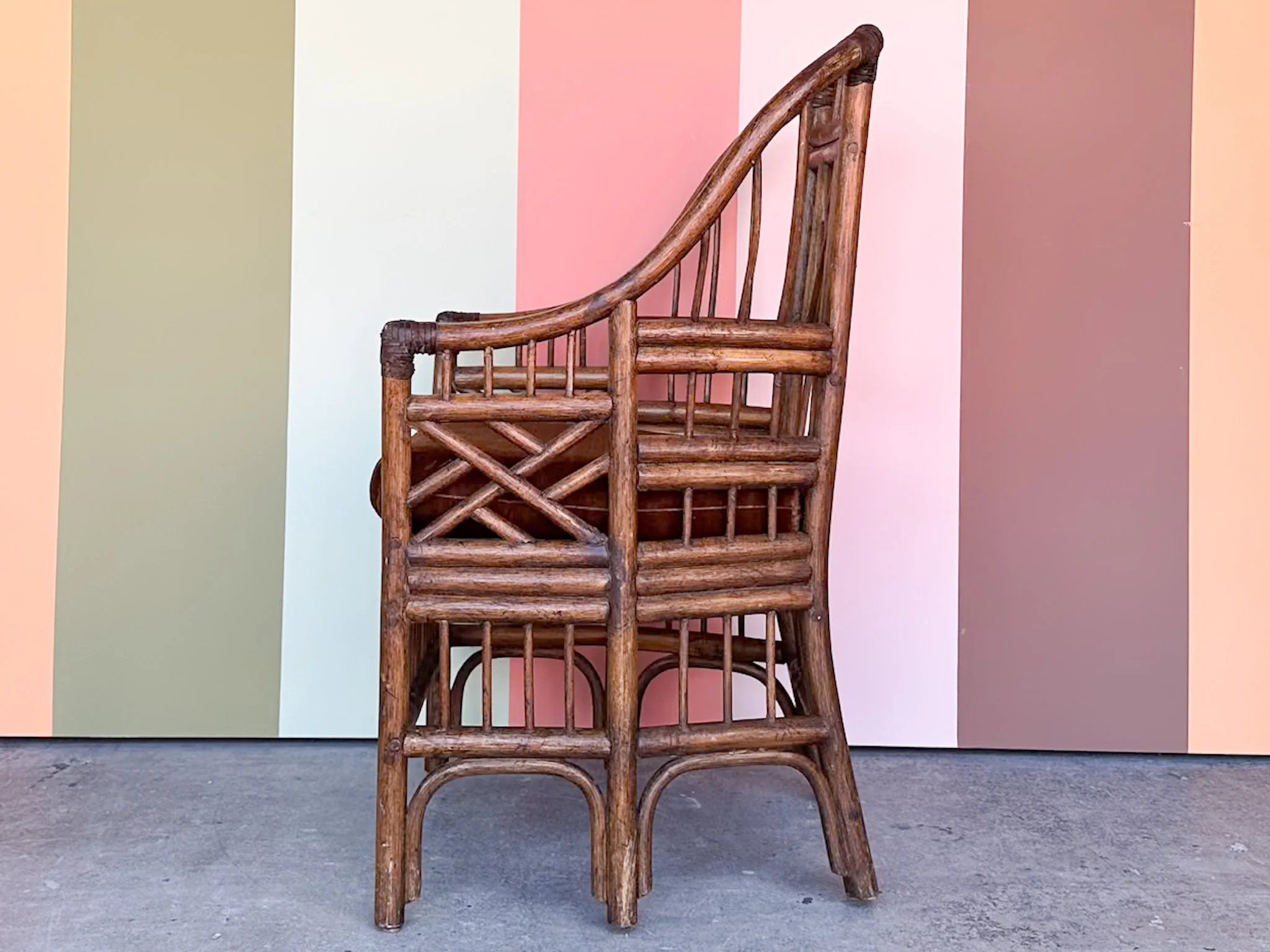 Brighton Style Rattan Chair - Image 6