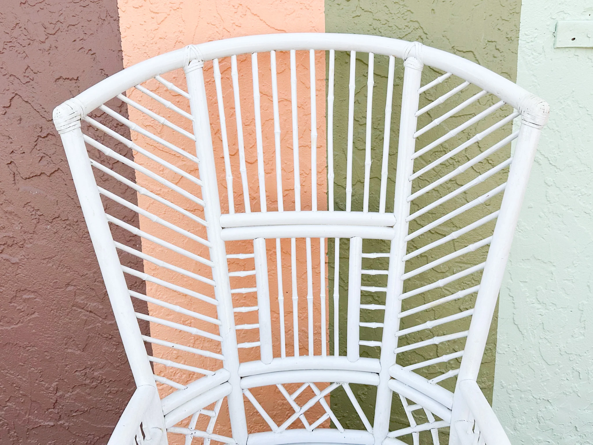 Brighton Style Rattan High Back Chair - Image 13