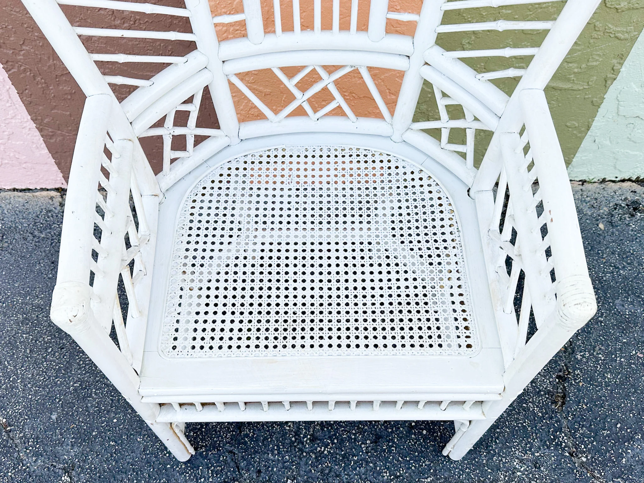 Brighton Style Rattan High Back Chair - Image 4