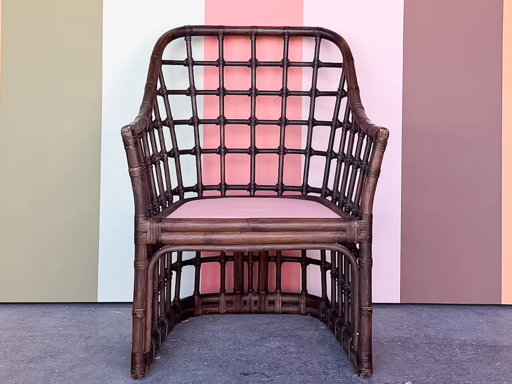 Brown Jordan Rattan Lounge Chair - Image 6