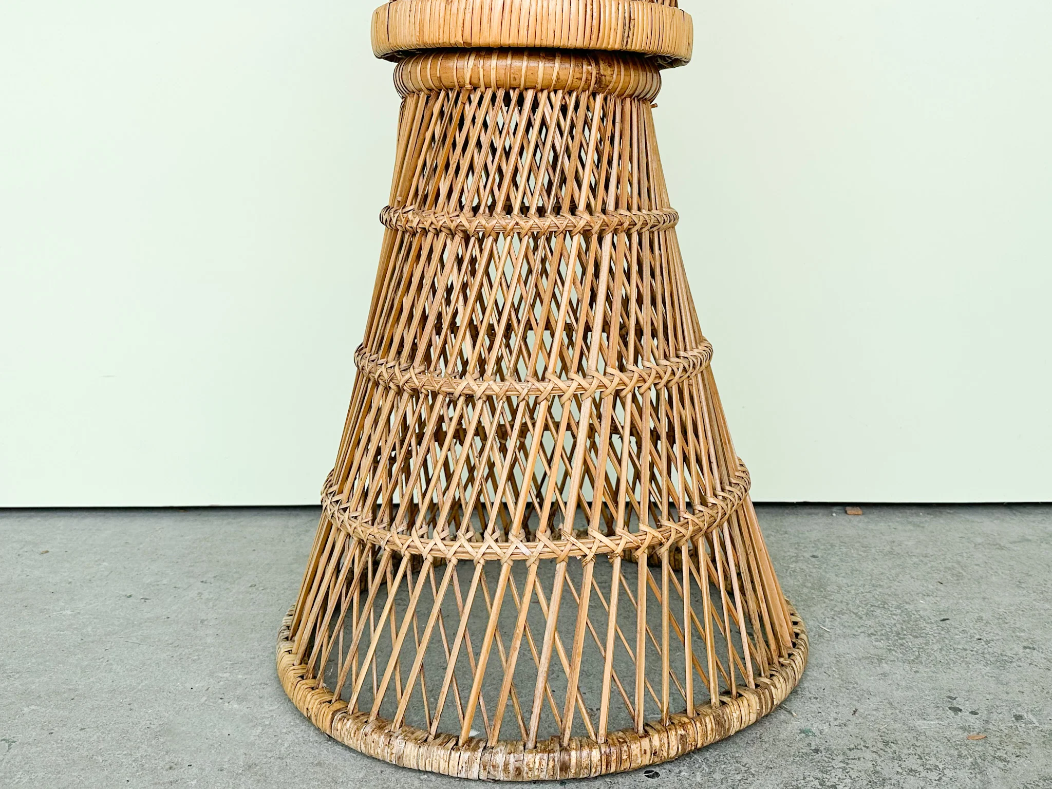 Buri Rattan Plant Stand - Image 3