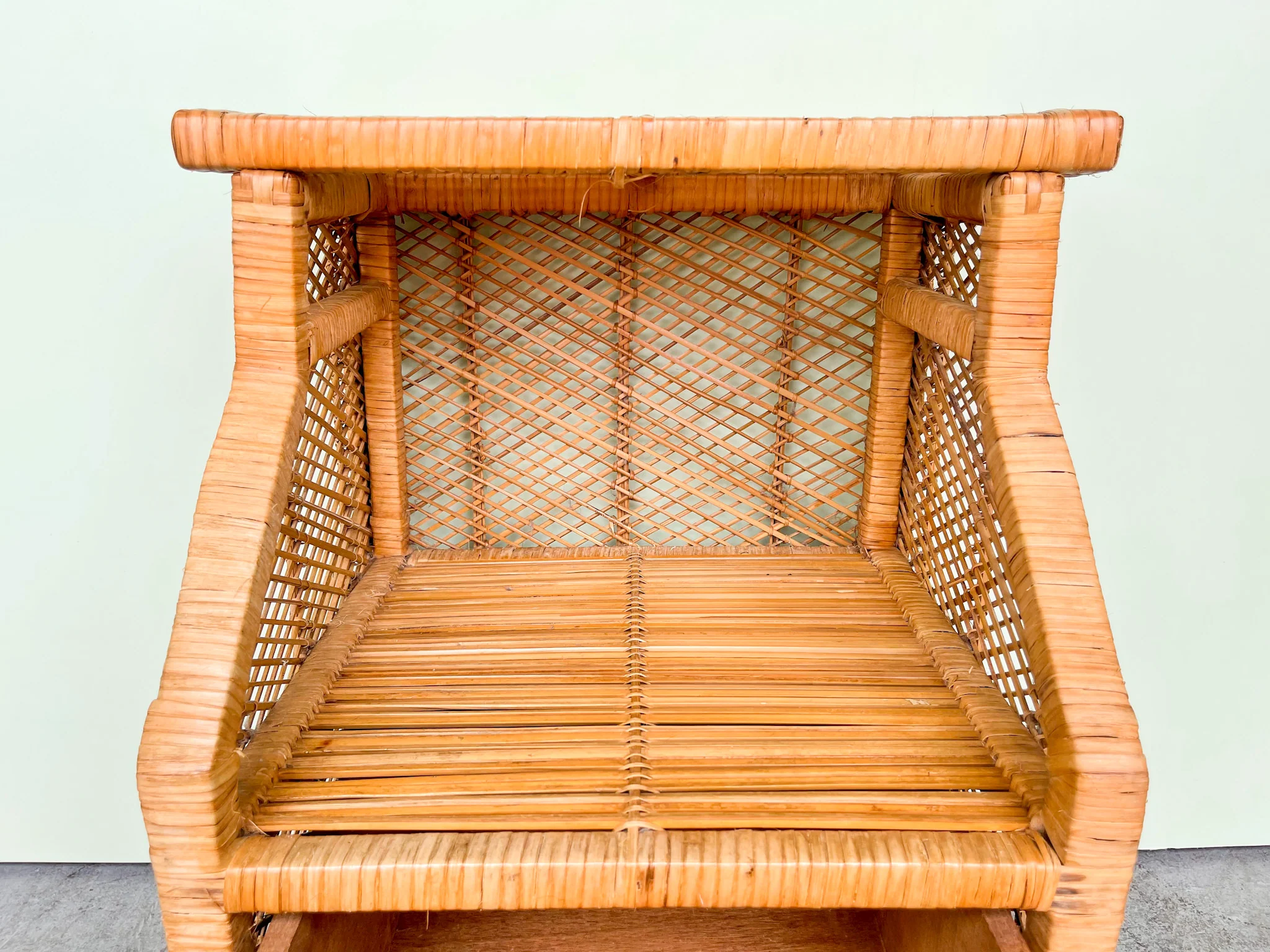 Buri Rattan Side Table - Image 5