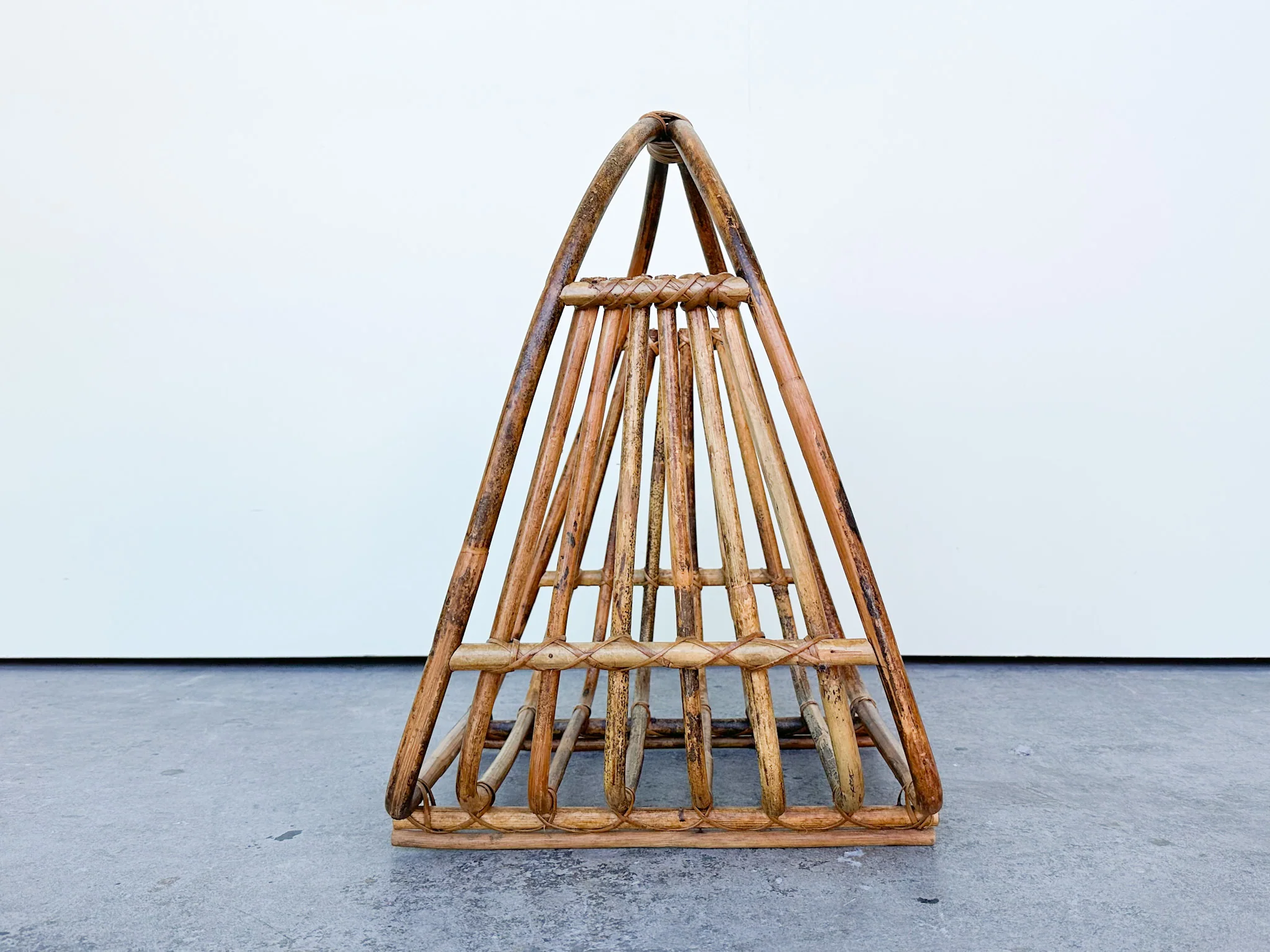 Warehouse Wednesday: Burnt Rattan Magazine Rack - Image 6