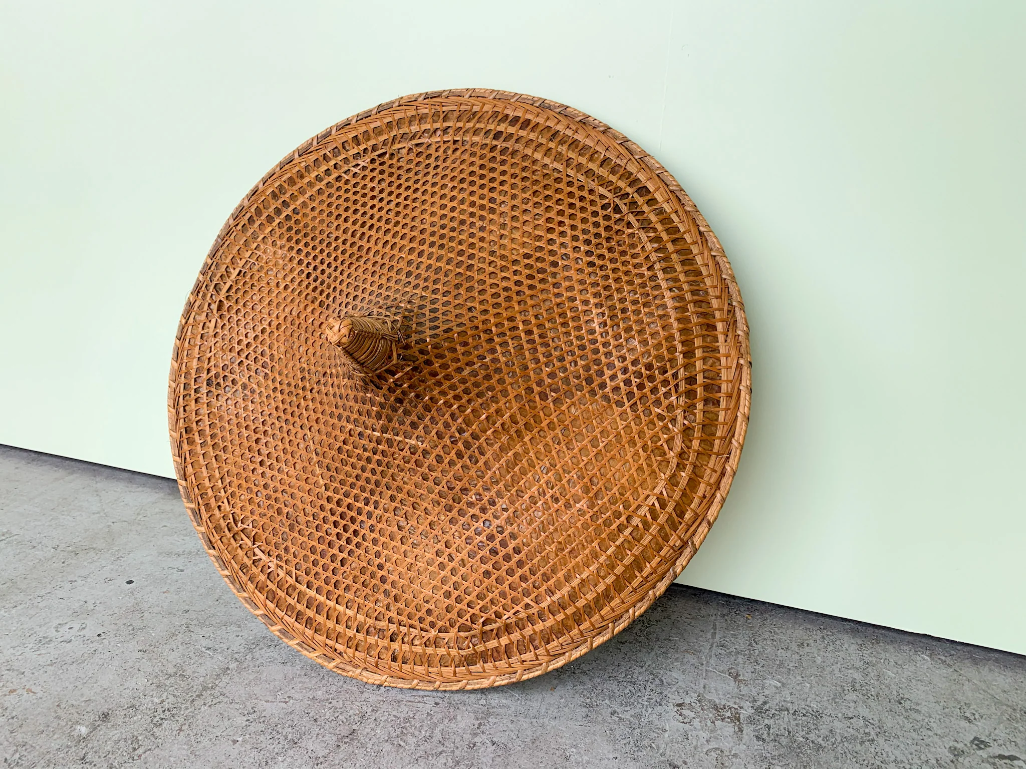 Cane and Rattan Hat - Image 2