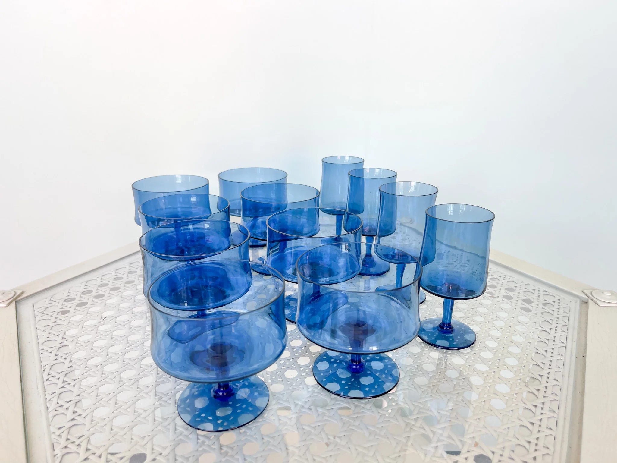 Caribbean Blue Glassware - Image 3