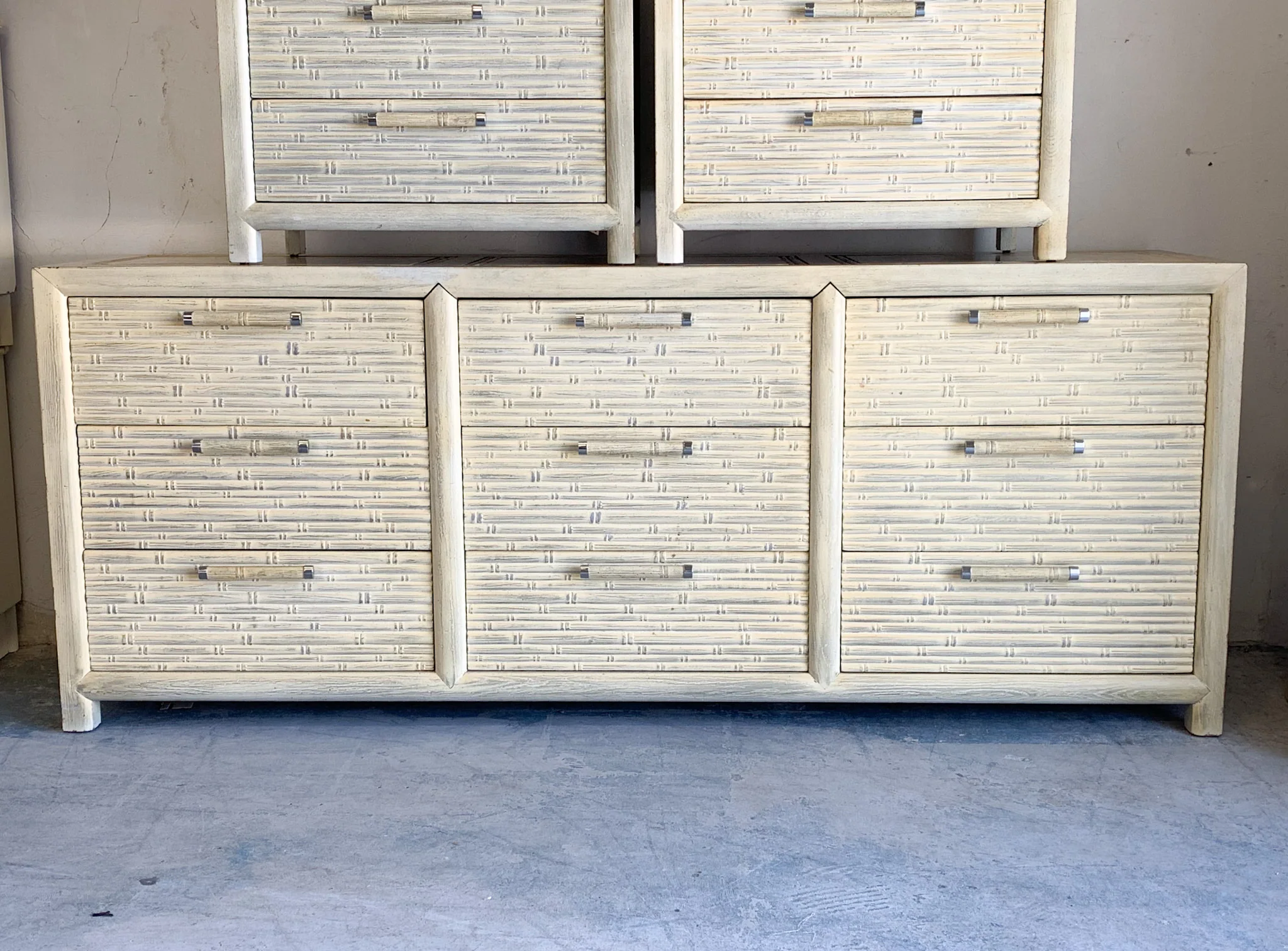 Faux Bamboo Dresser by Century
