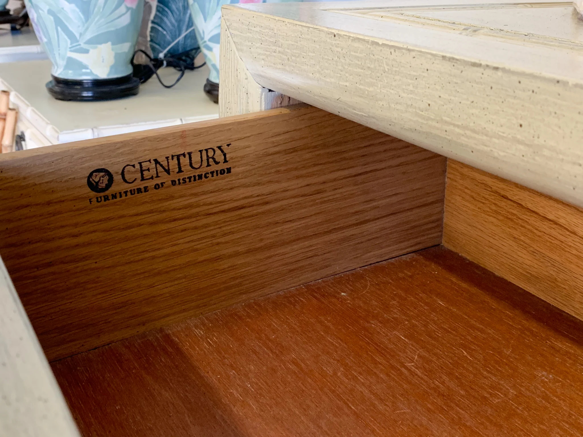 Faux Bamboo Dresser by Century - Image 5