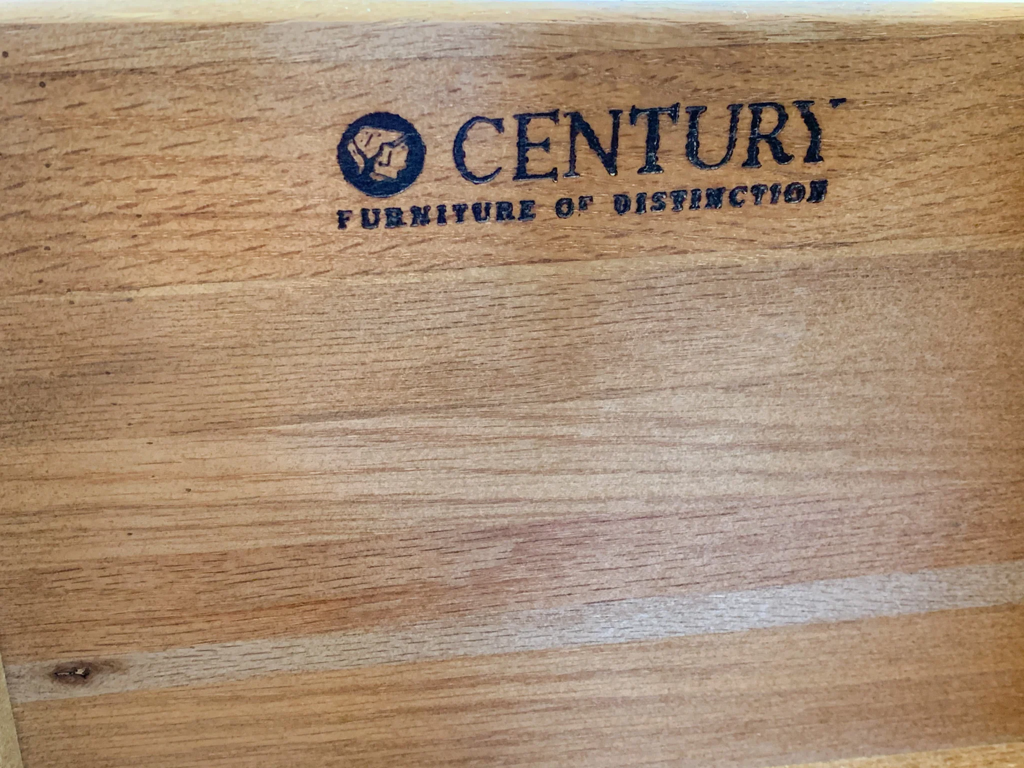 Century Faux Bamboo Mirror - Image 5
