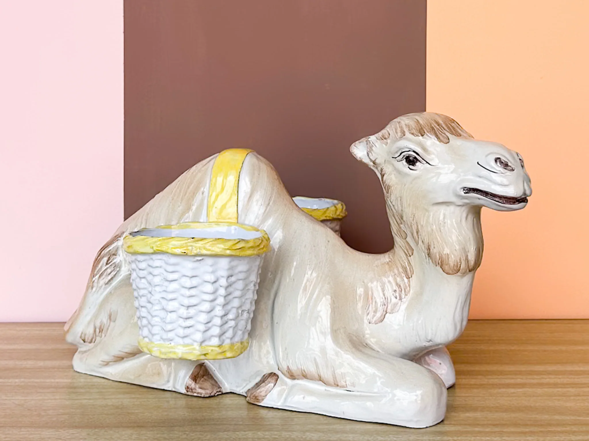 Ceramic Camel Cachepot - Image 2