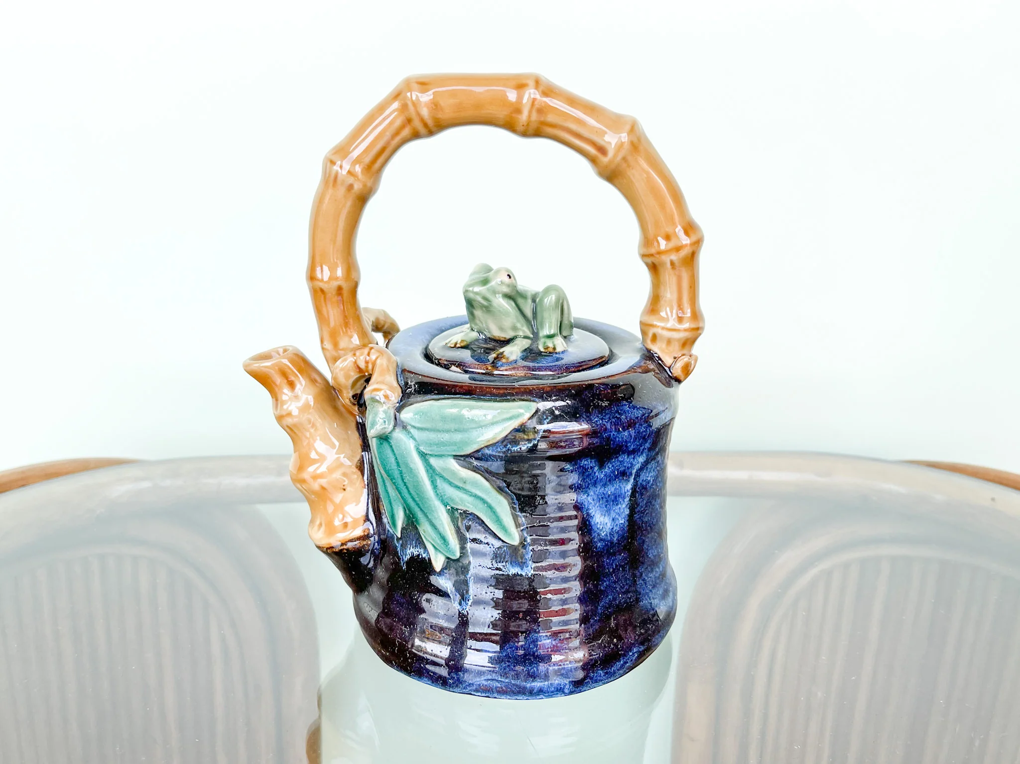 Ceramic Frog Teapot