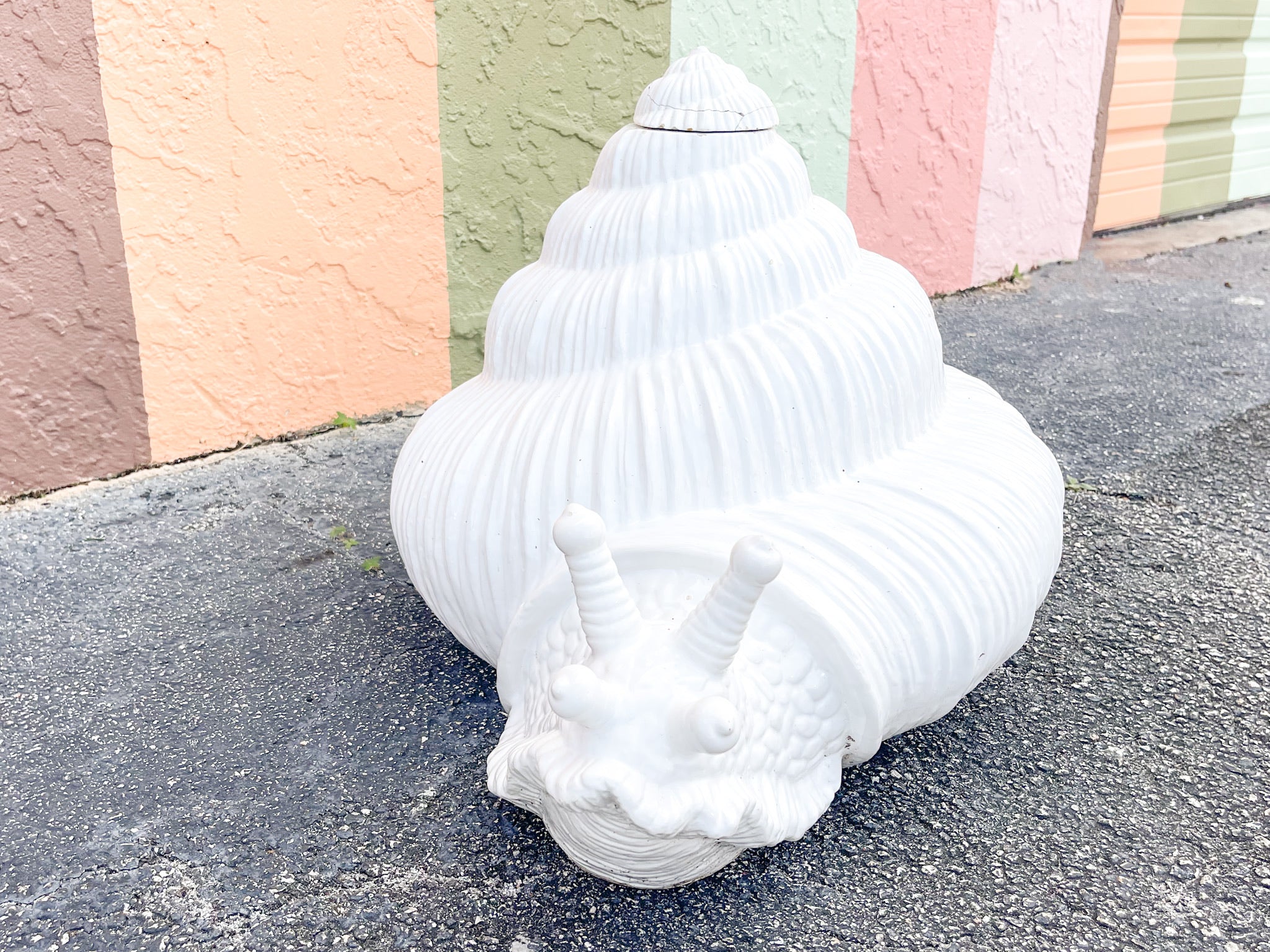 Ceramic Snail Garden Seat - Image 2