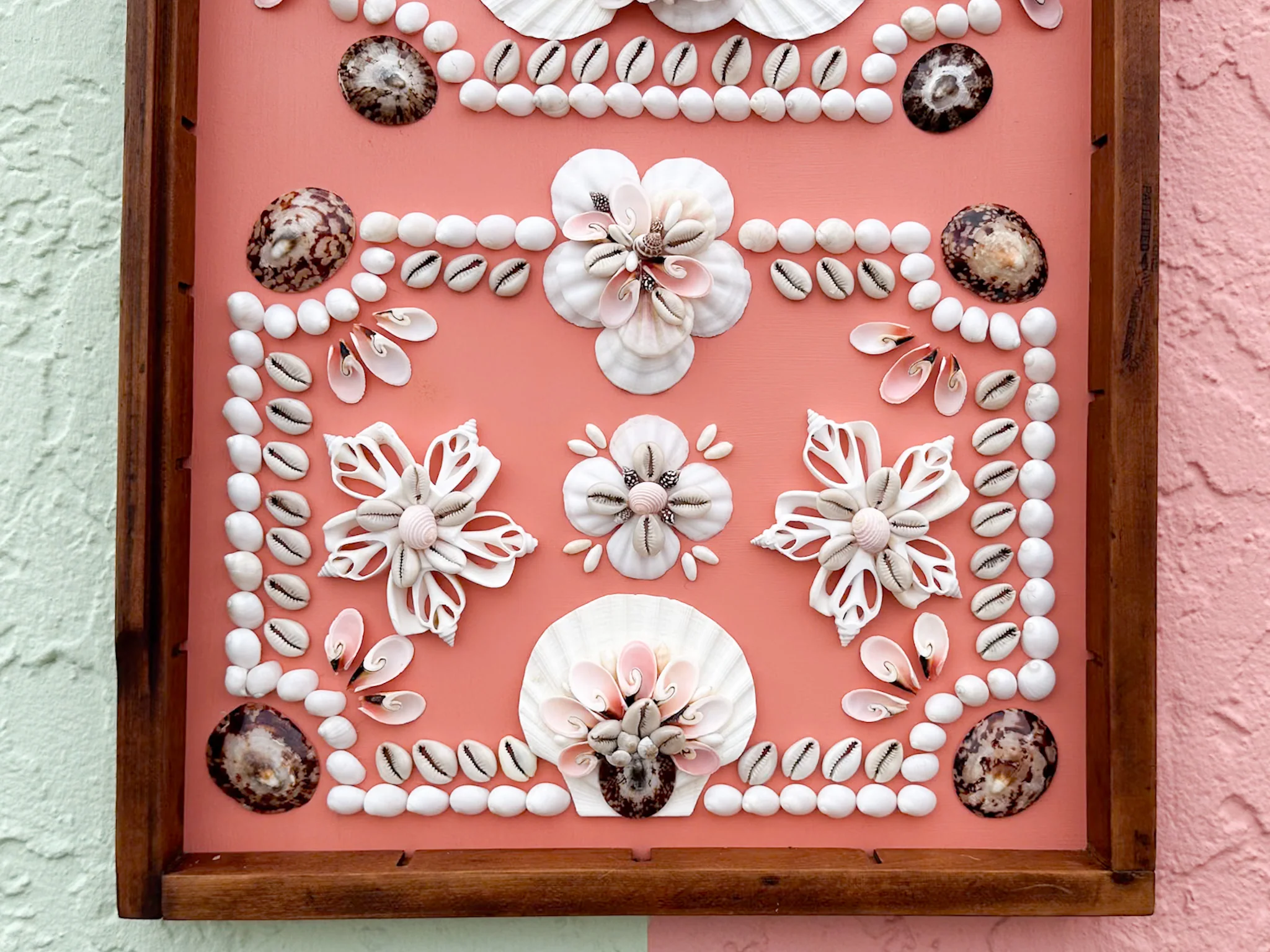 Chic Coral Shell Panel - Image 3