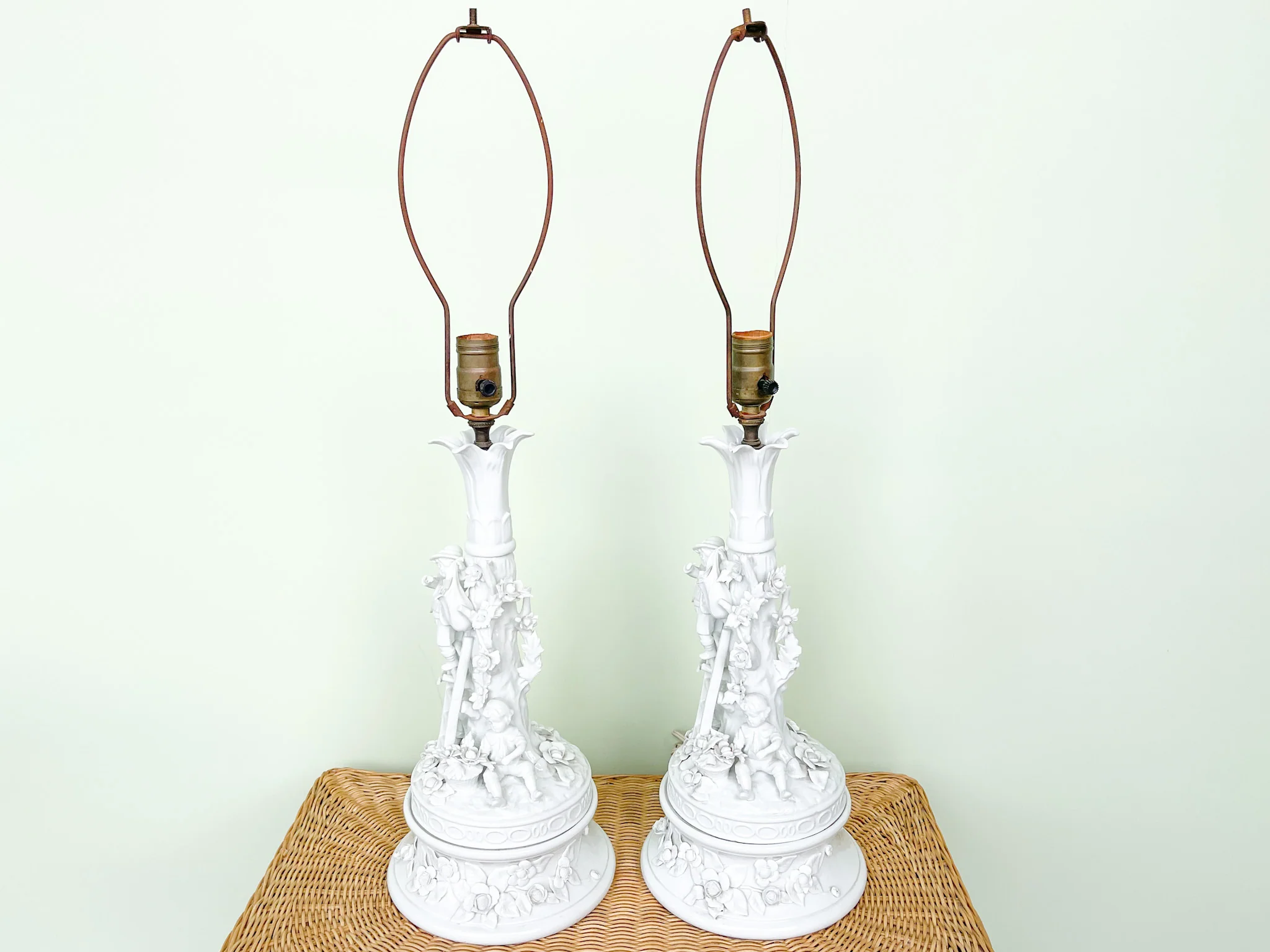 Pair of Blanc De Chine Lamps