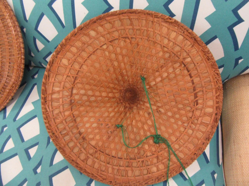 Chinese Bamboo & Cane Sun Hats - Image 5