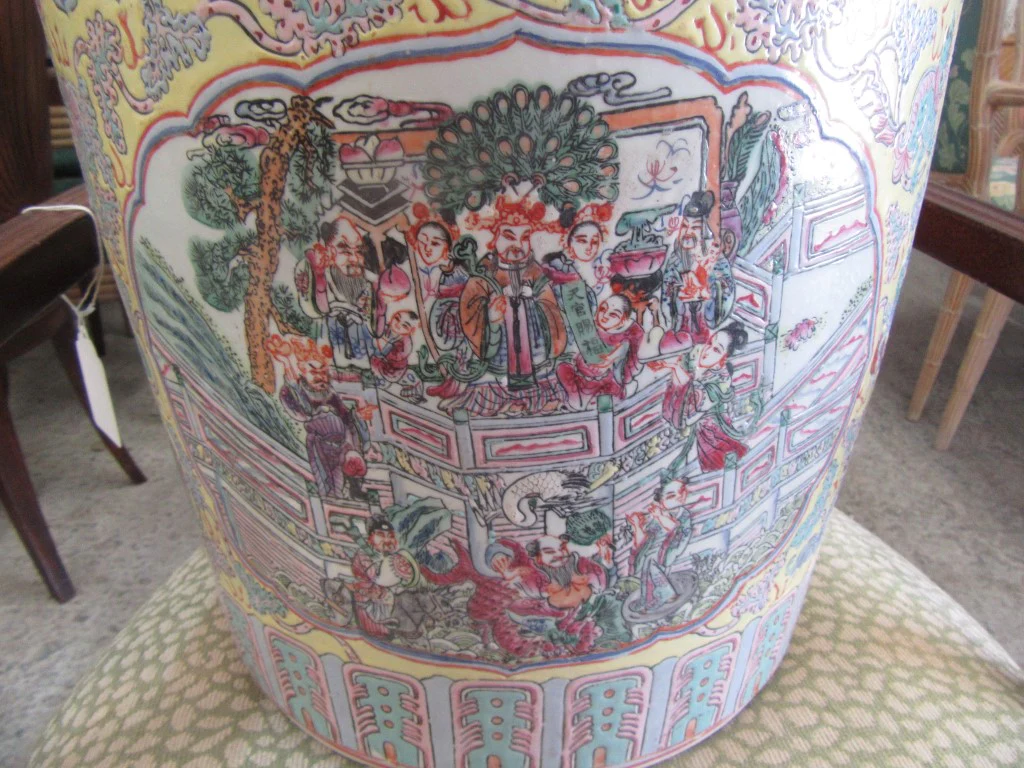 Chinese Ceramic Planter - Image 7