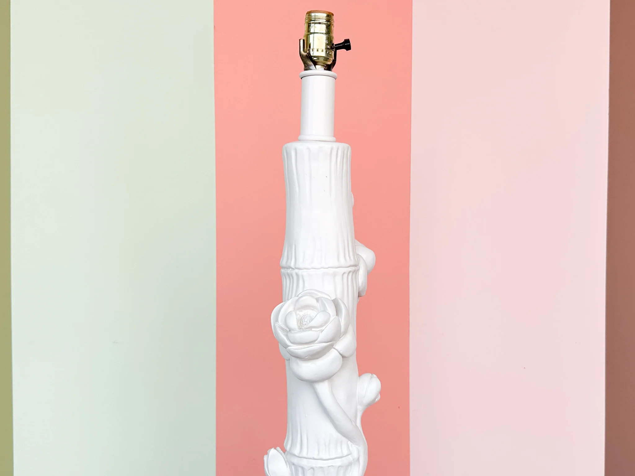 Chinoiserie Chic Lotus Floor Lamp - Image 2