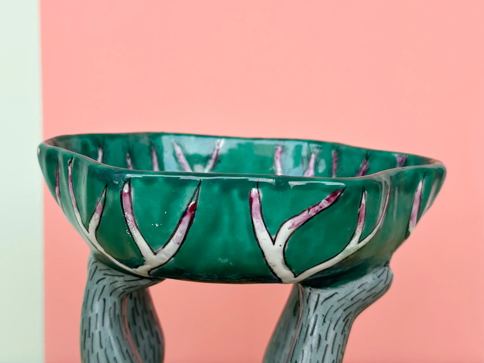 Chinoiserie Chic Monkey Bowl - Image 4