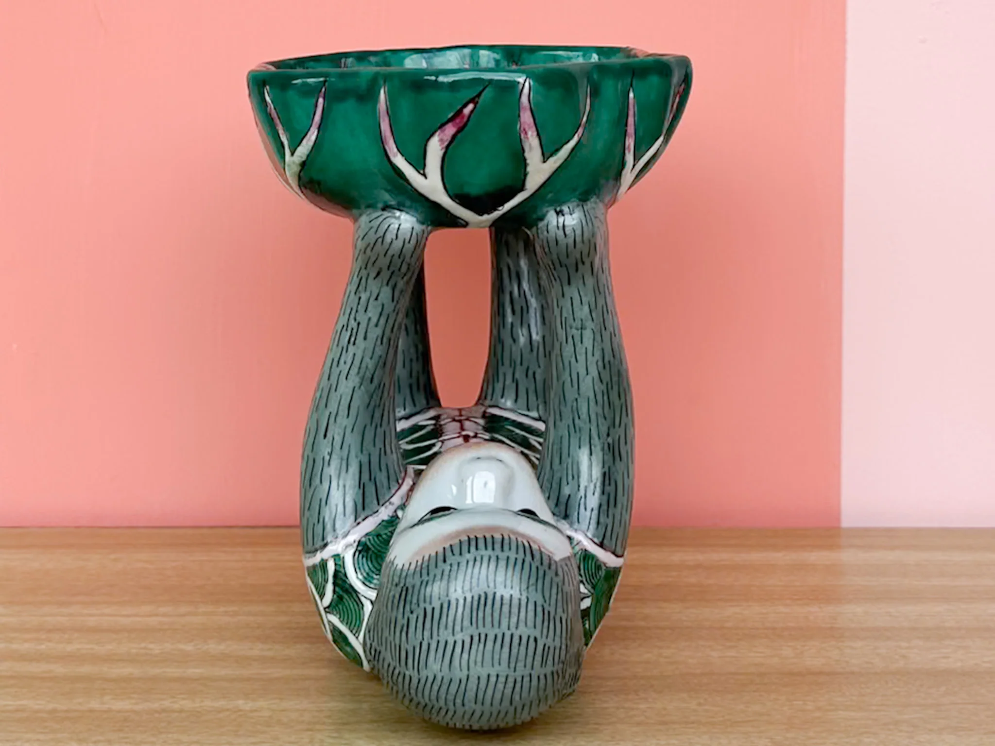 Chinoiserie Chic Monkey Bowl - Image 5