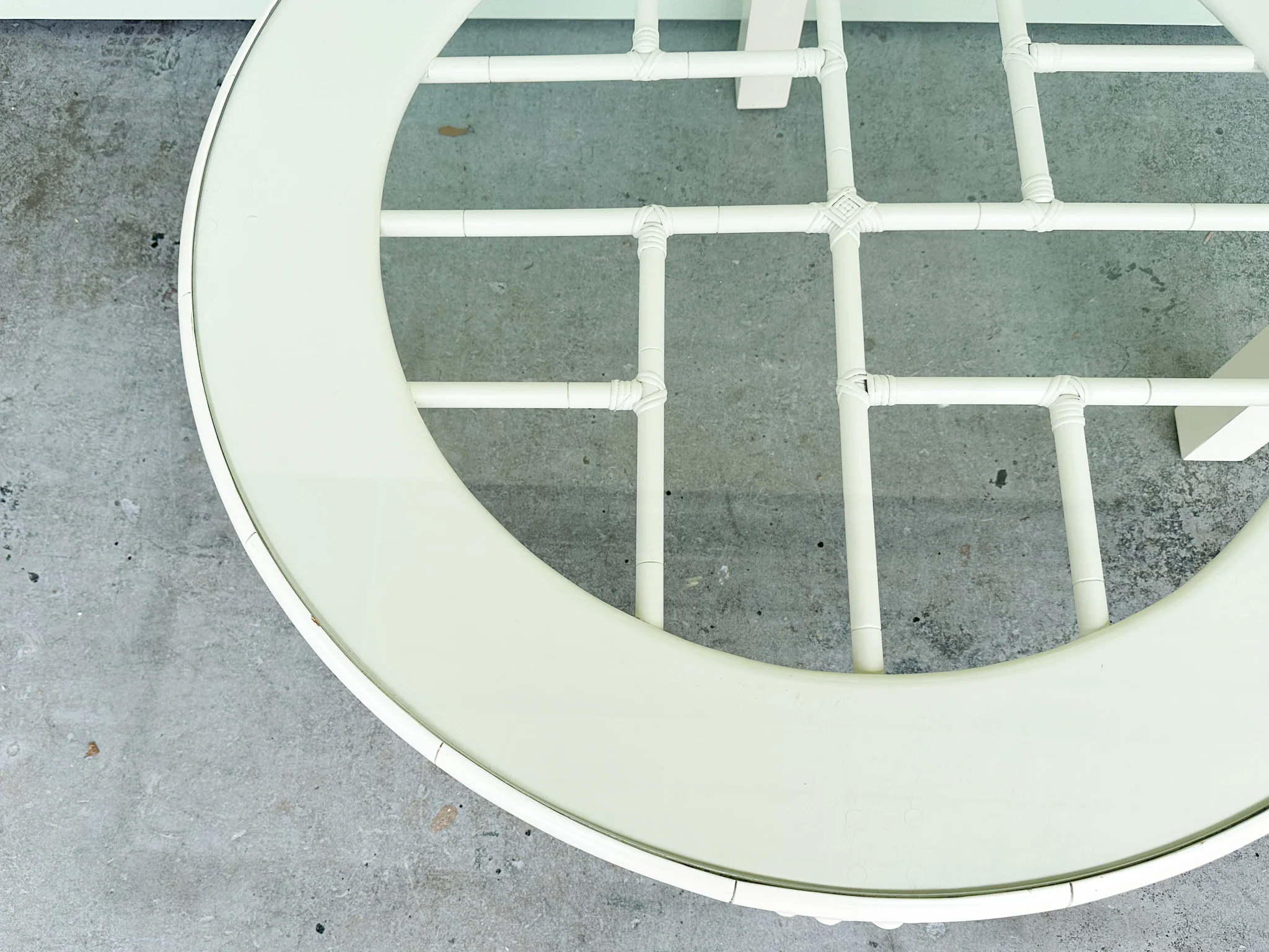 Chippendale Rattan Coffee Table - Image 3