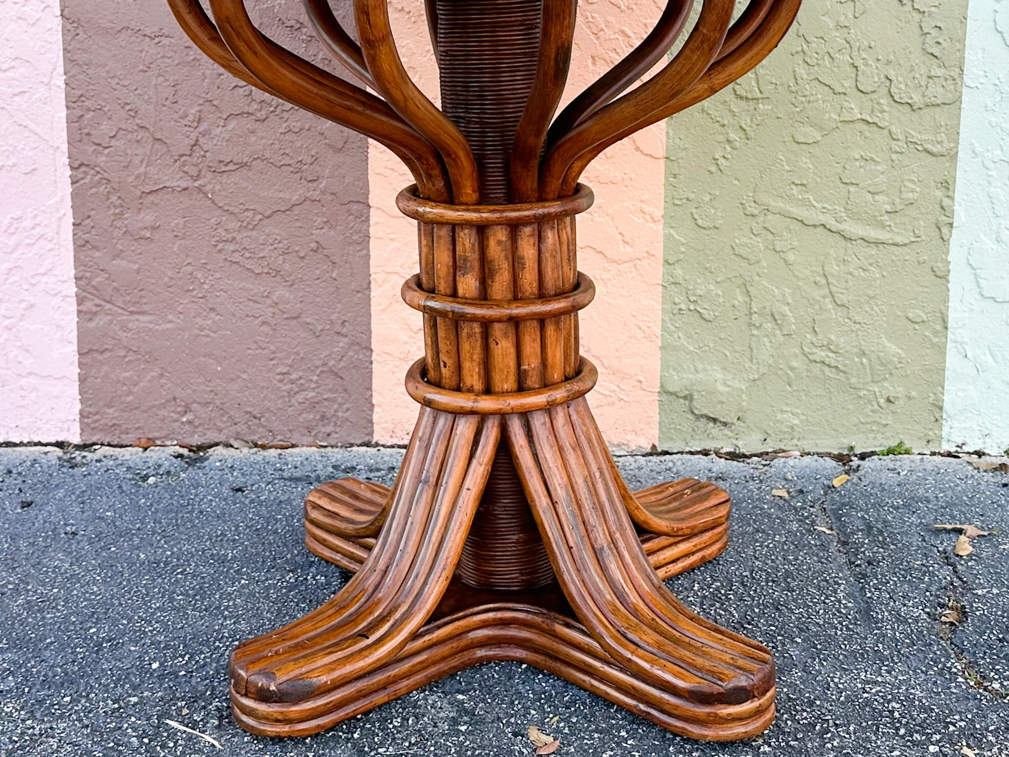 Coastal Rattan Seagrass Entry Table - Image 5
