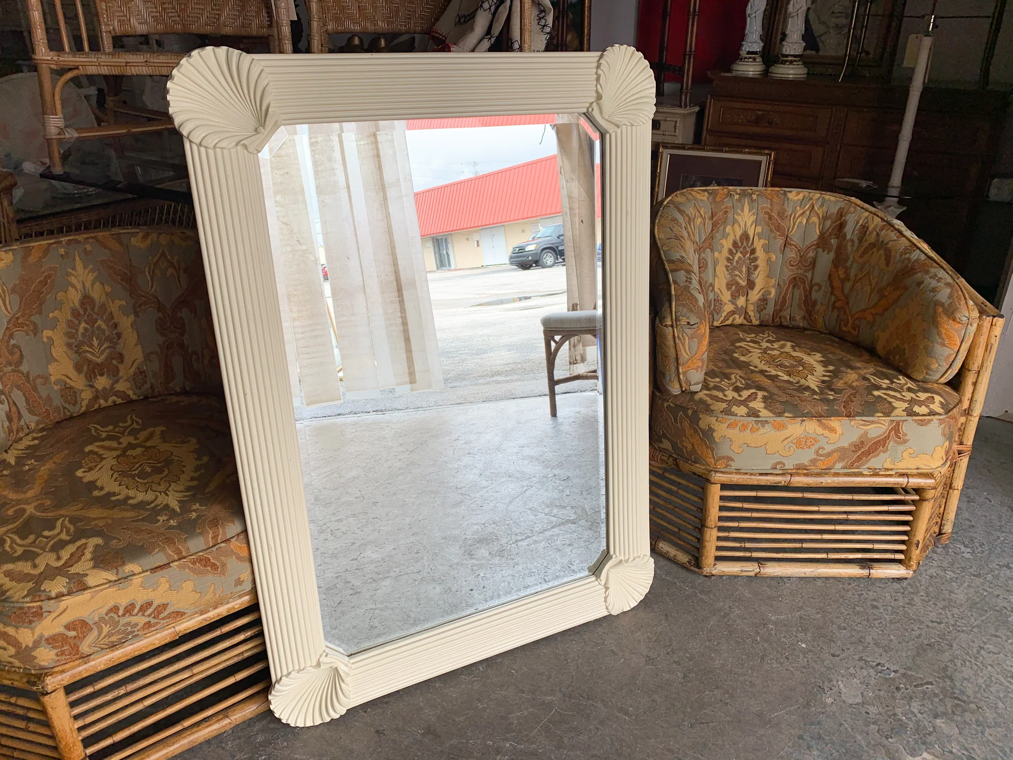 Coastal Chic Shell Mirror - Image 2