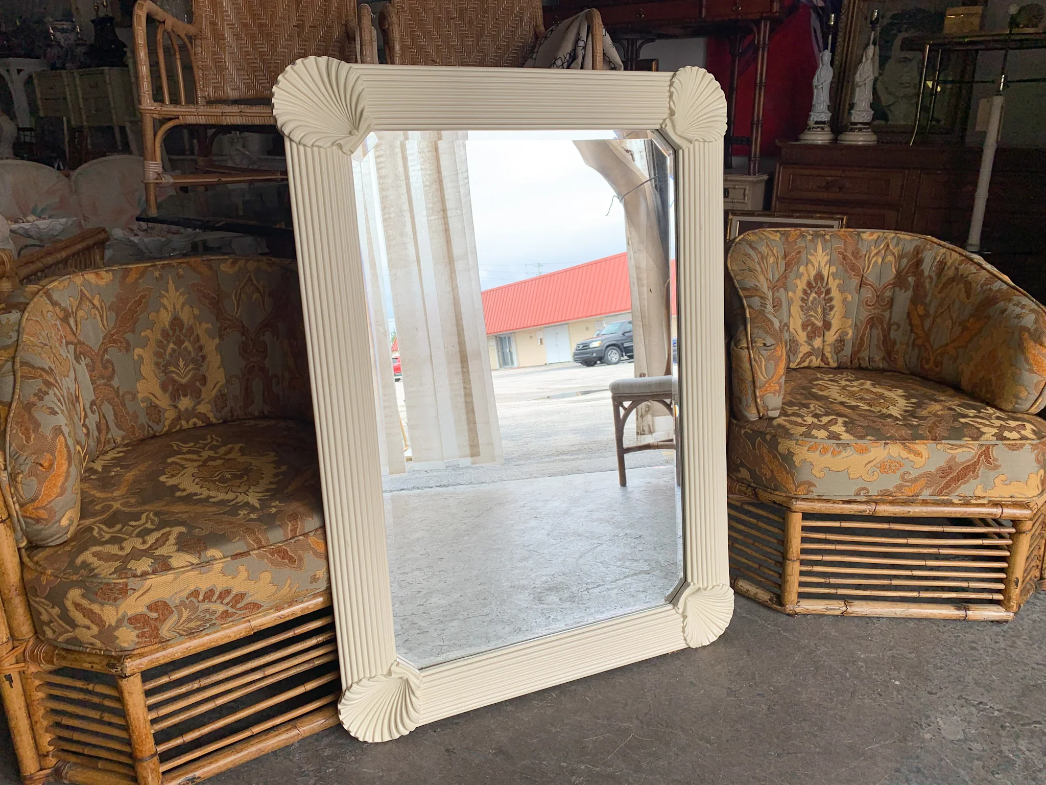 Coastal Chic Shell Mirror - Image 3