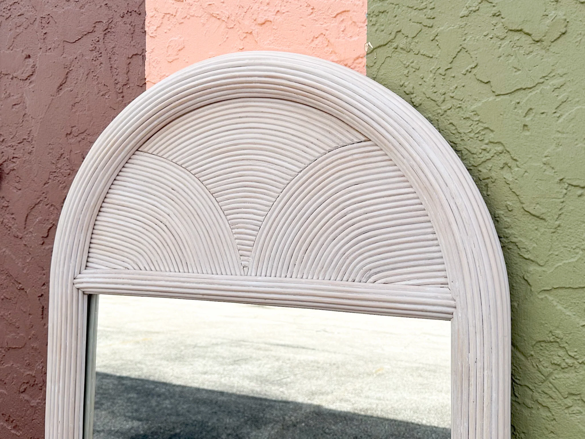 Coastal Cool Pencil Reed Mirror - Image 4