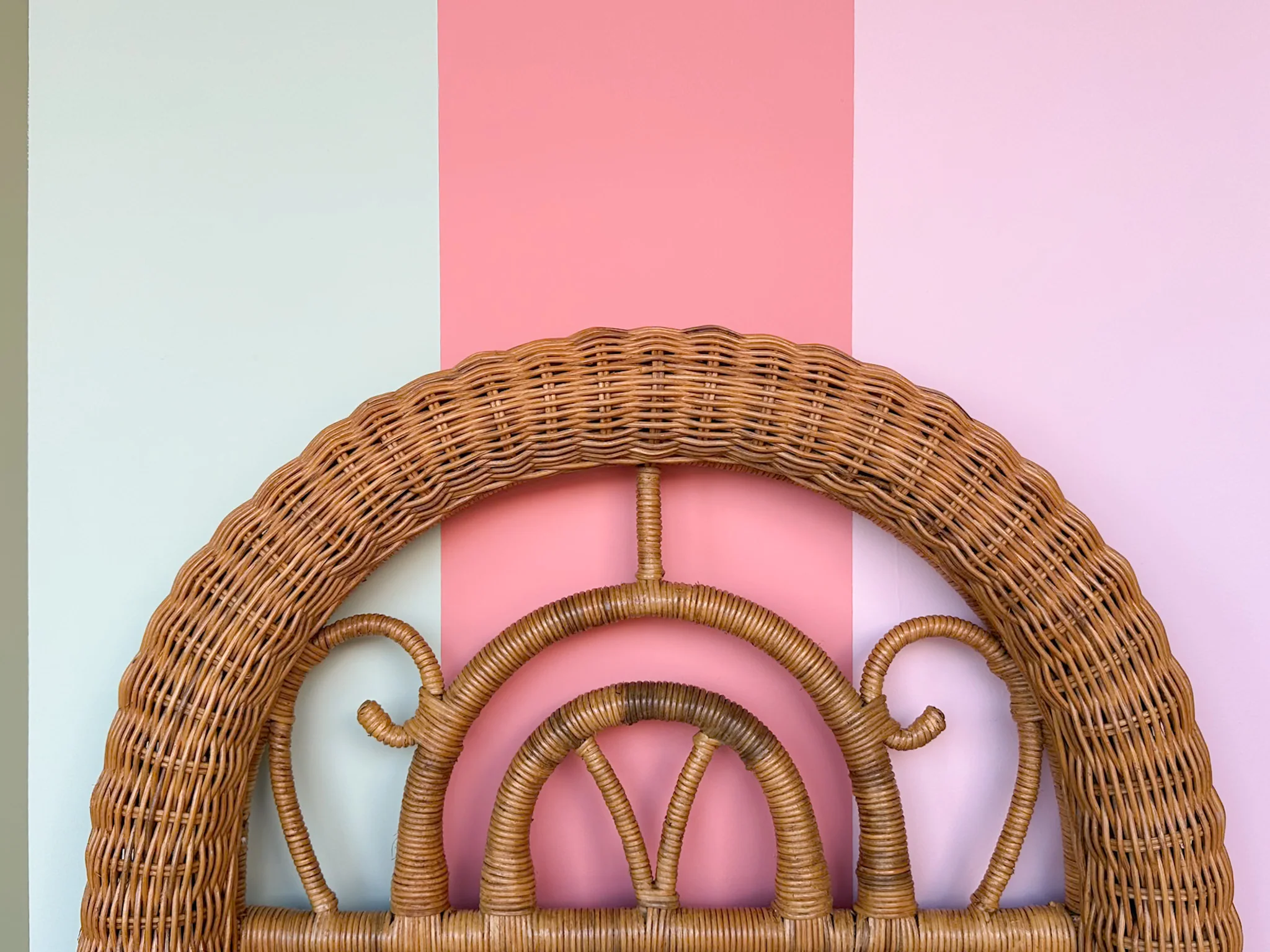 Coastal Rattan and Wicker Mirror - Image 3
