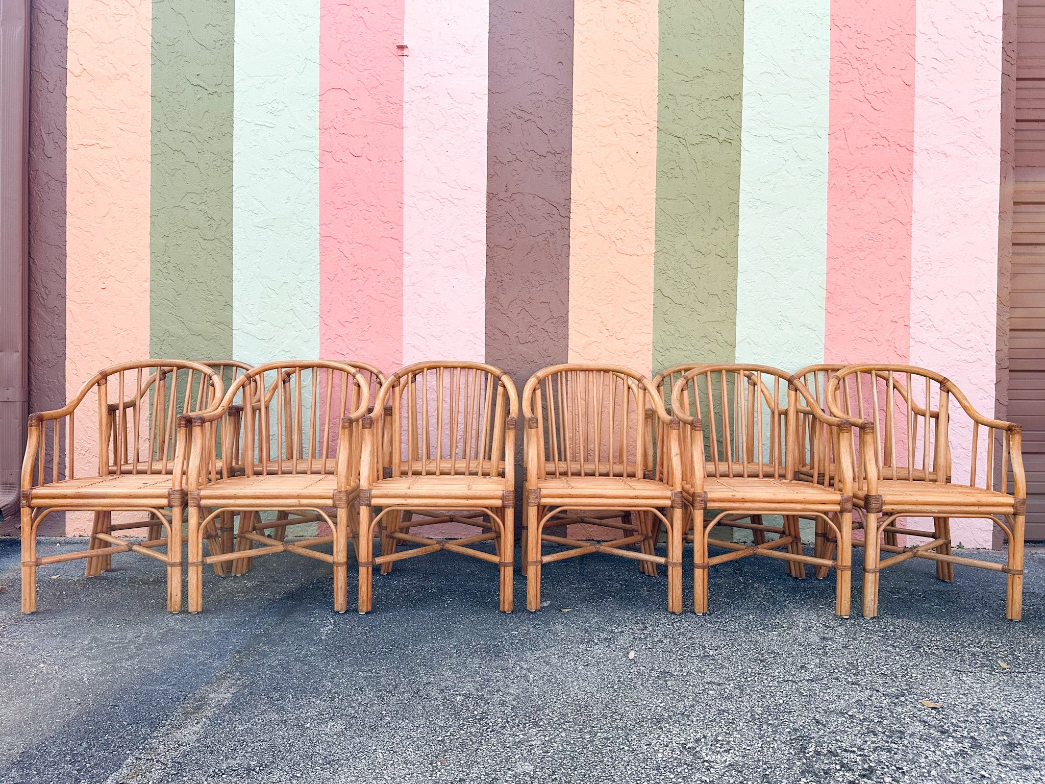 Coastal Rattan Barrel Chair - Image 10