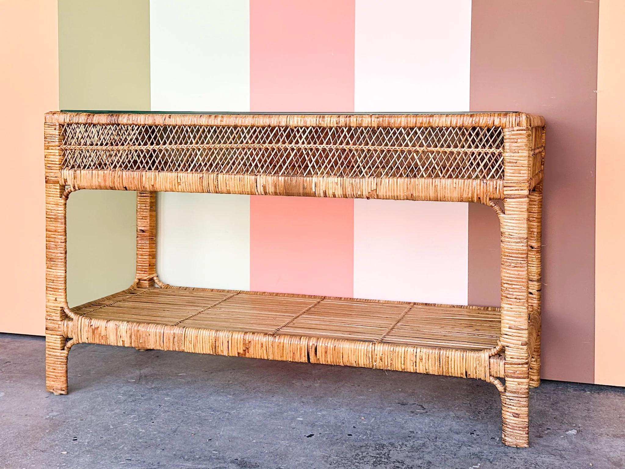Coastal Rattan Console - Image 6