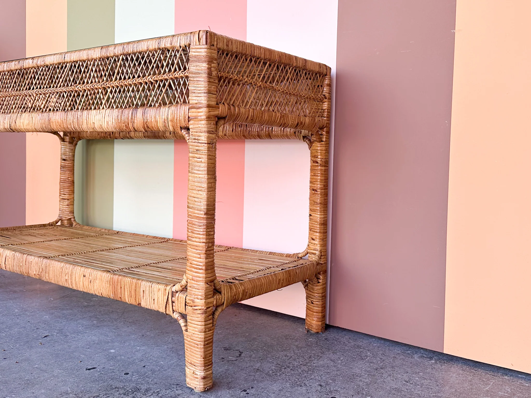 Coastal Rattan Console - Image 8